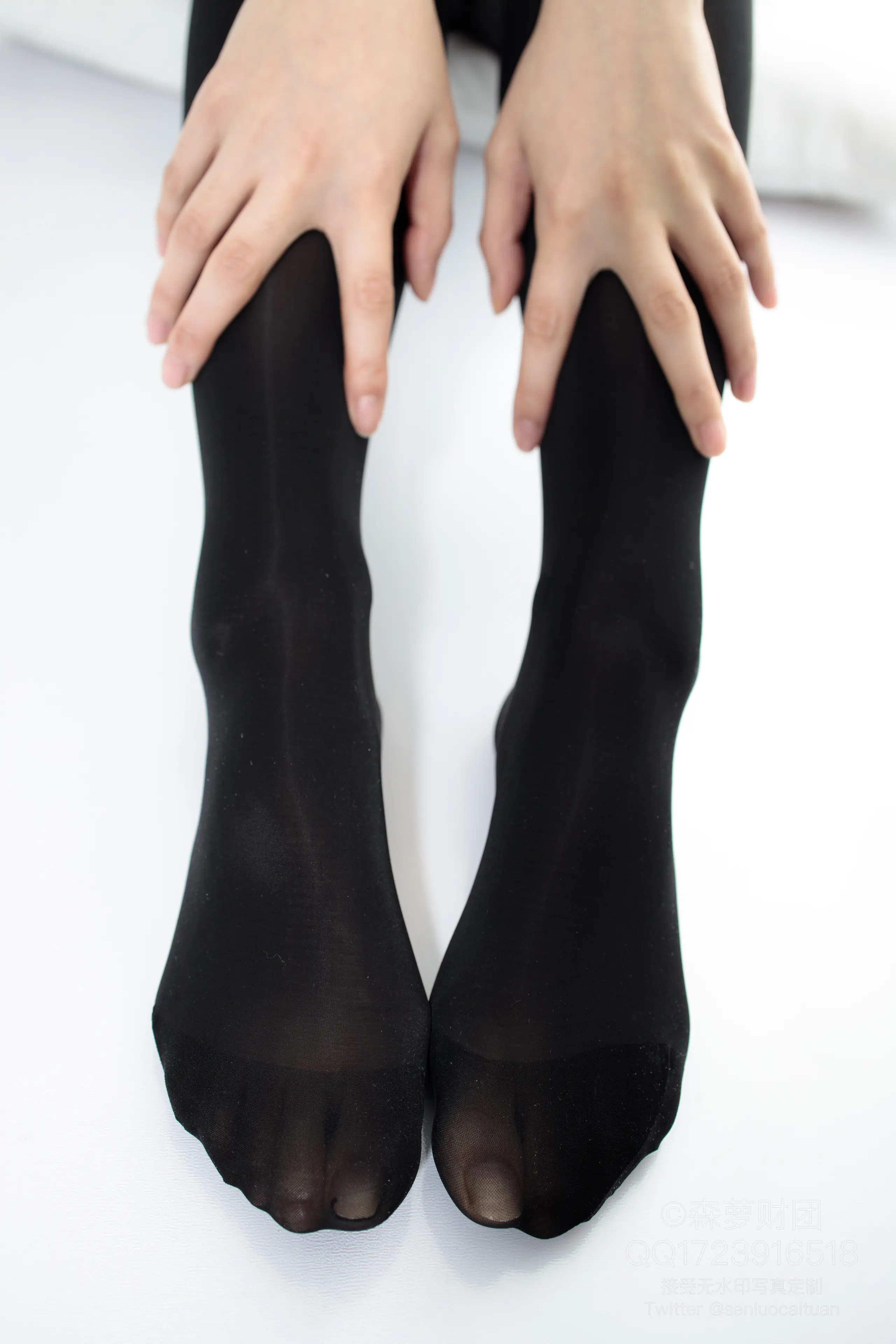 森萝财团 X 白色死库水8D油亮黑丝 [119P]