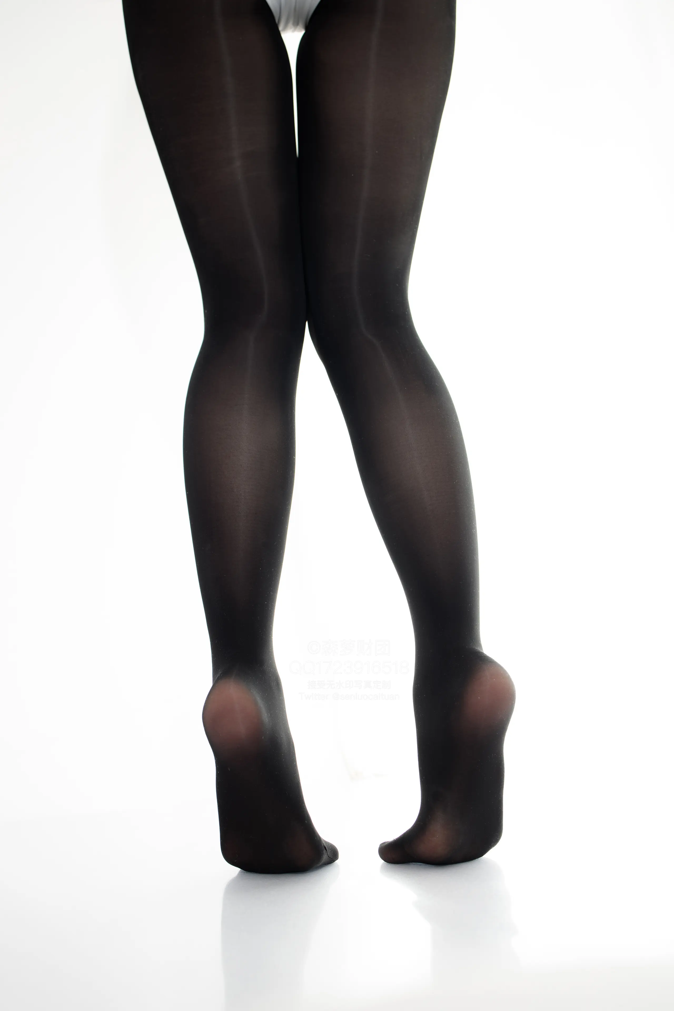 森萝财团 X 白色死库水8D油亮黑丝 [119P]