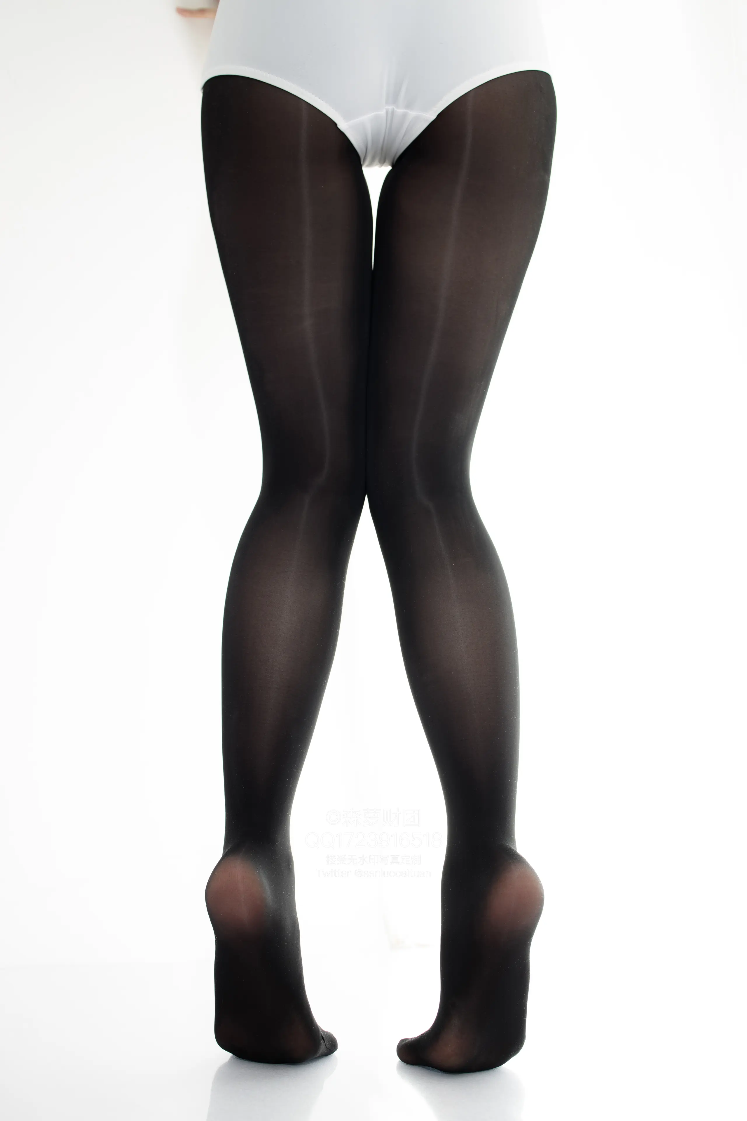 森萝财团 X 白色死库水8D油亮黑丝 [119P]