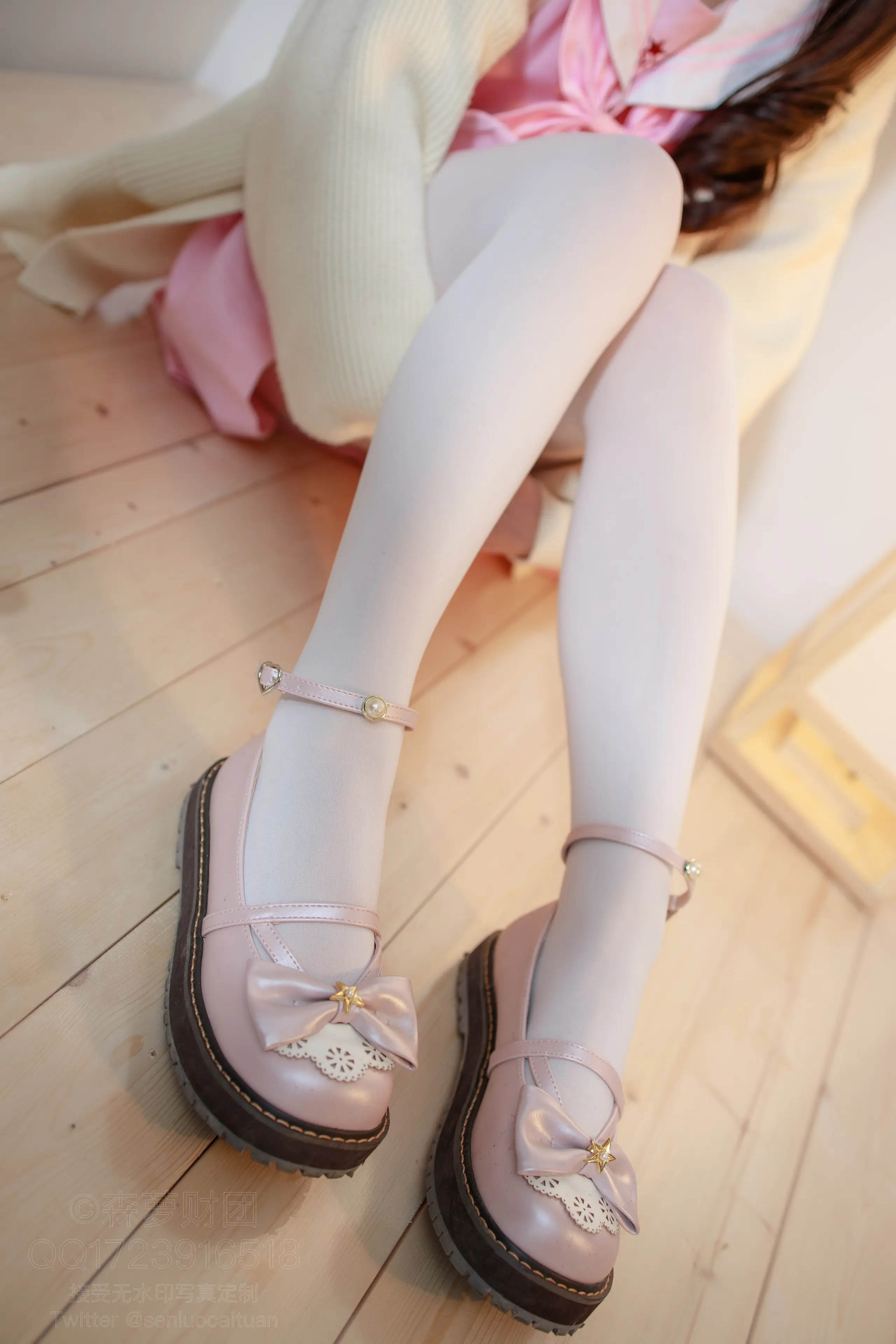 森萝财团 X 萝莉白丝80D [97P]