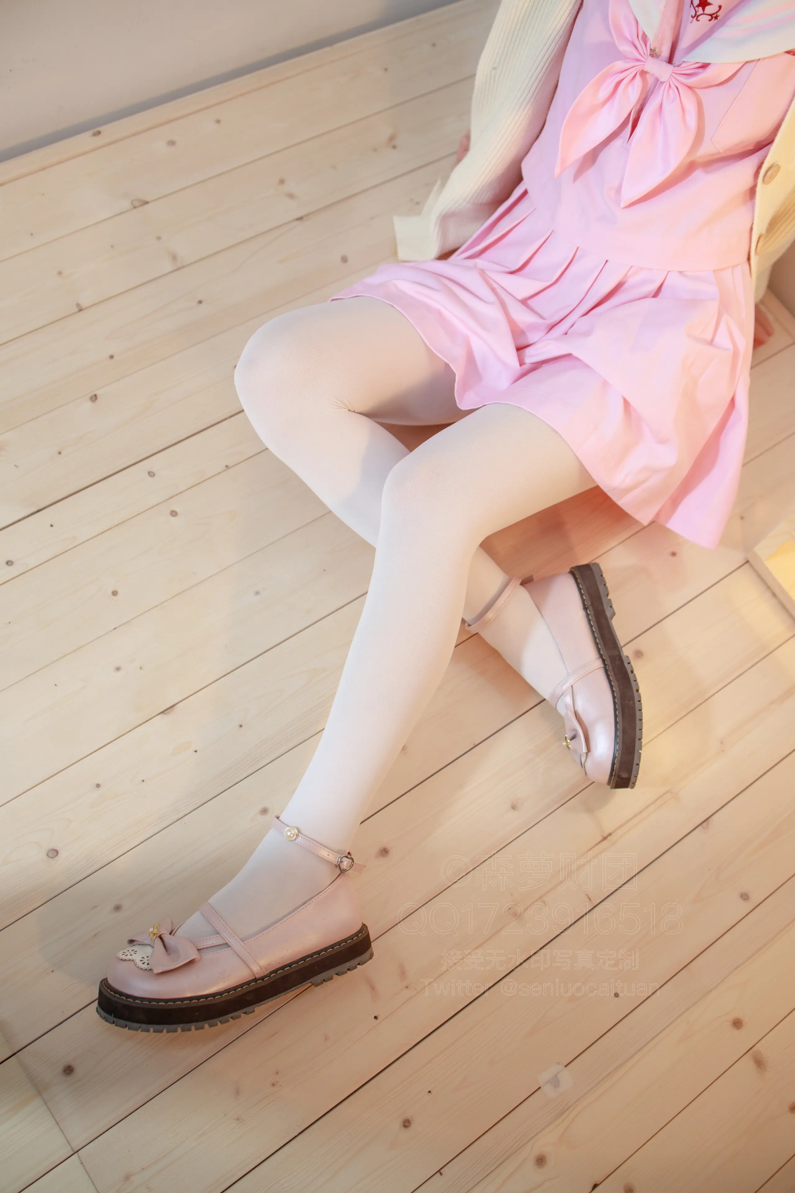 森萝财团 X 萝莉白丝80D [97P]