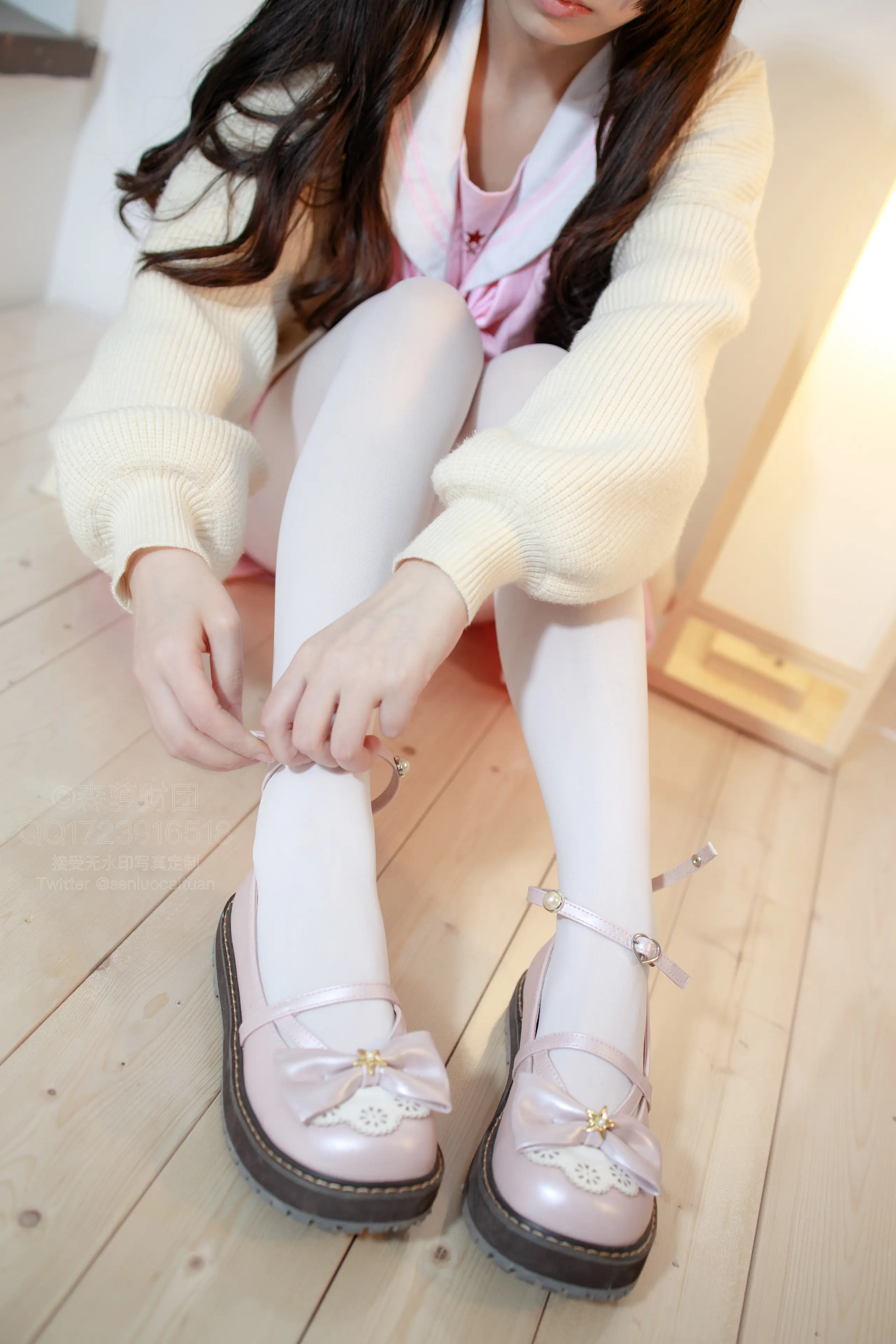 森萝财团 X 萝莉白丝80D [97P]