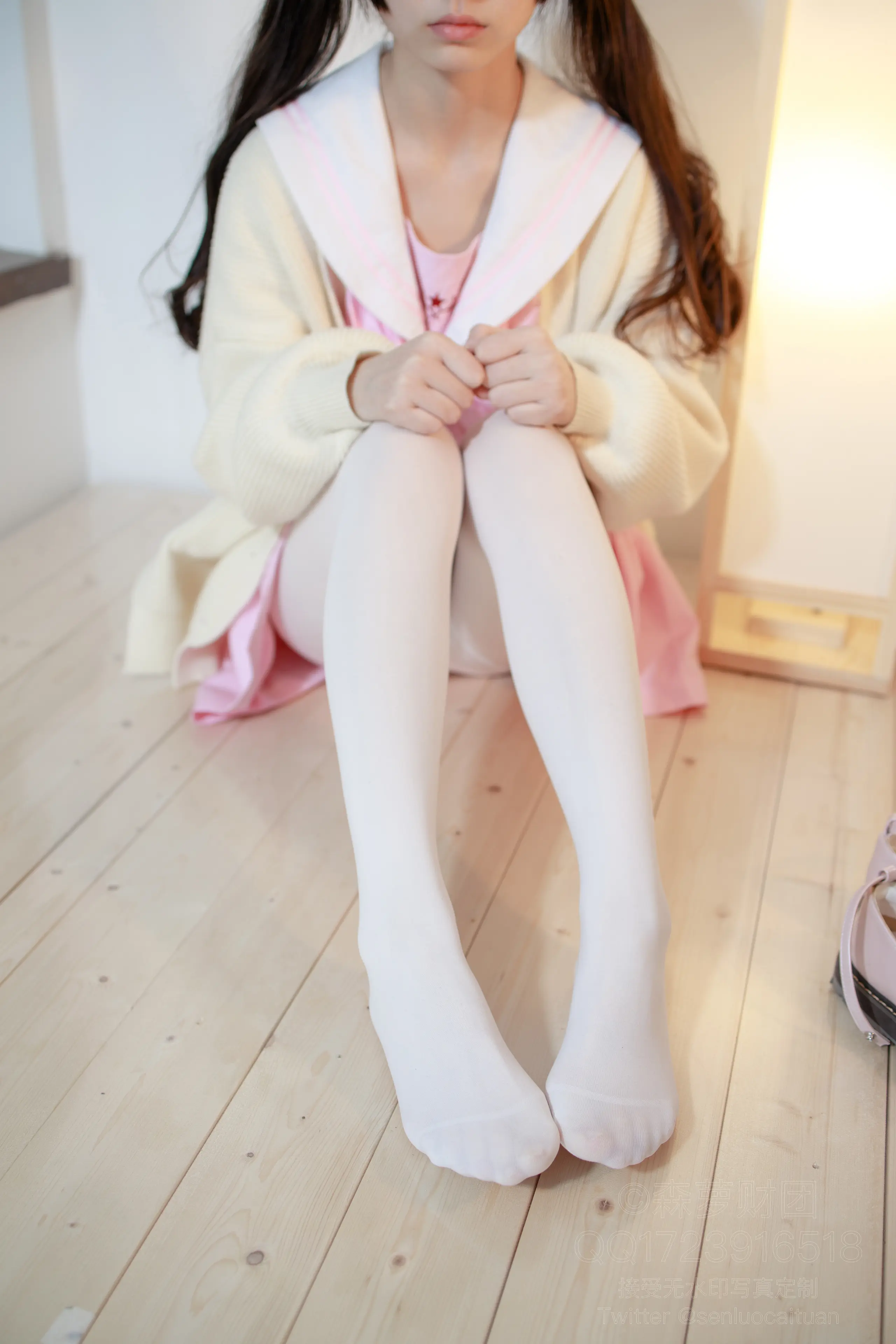 森萝财团 X 萝莉白丝80D [97P]