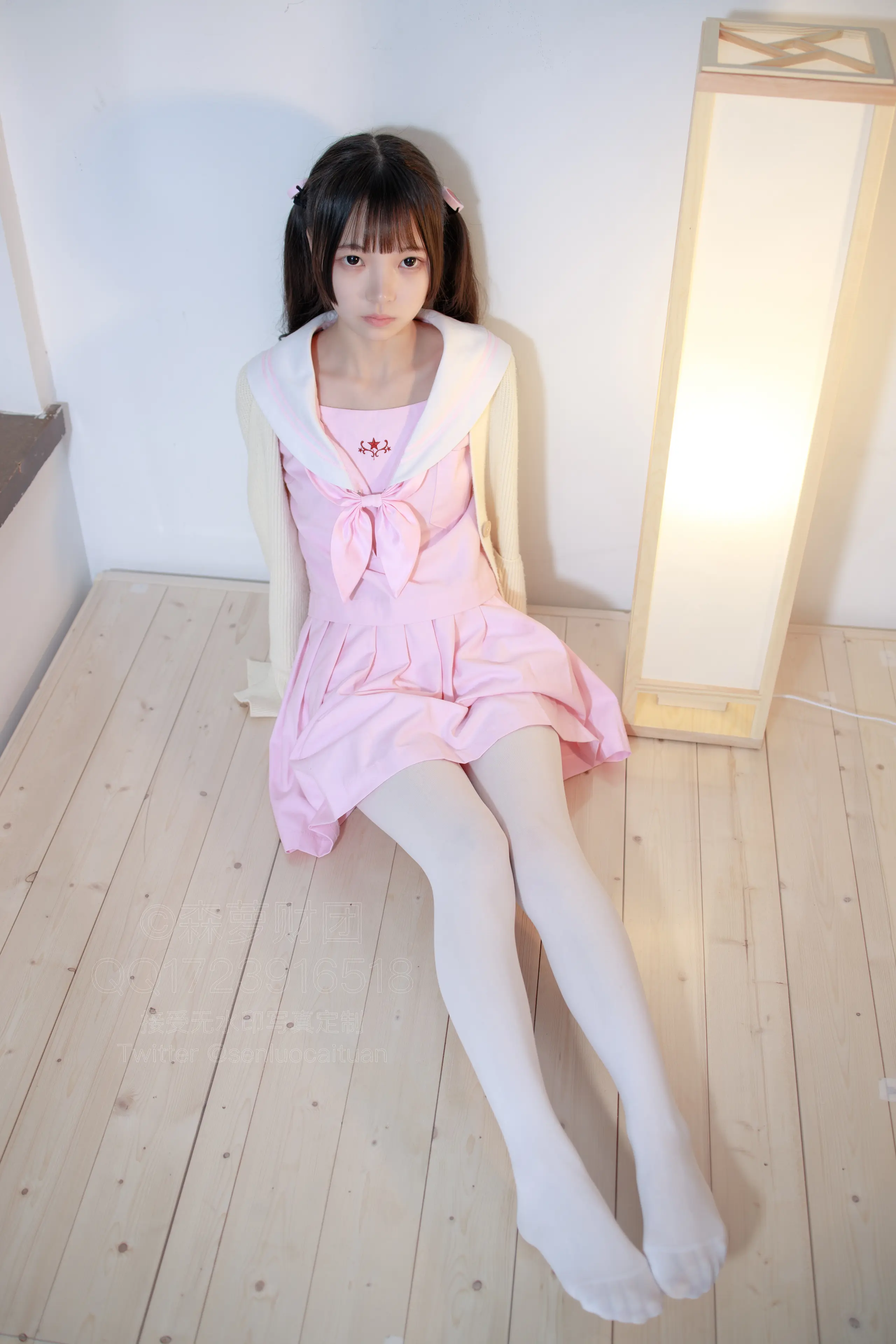 森萝财团 X 萝莉白丝80D [97P]