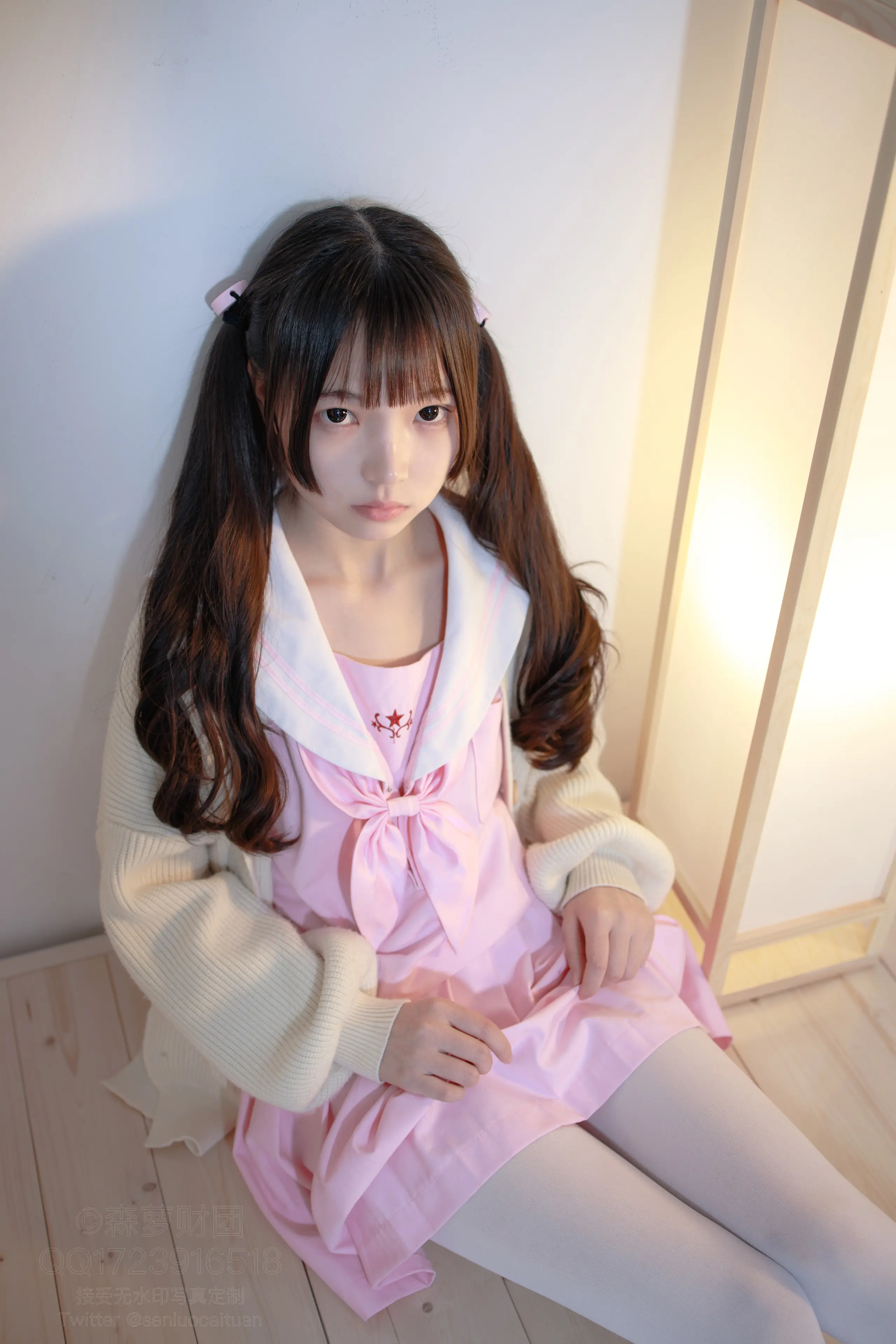 森萝财团 X 萝莉白丝80D [97P]