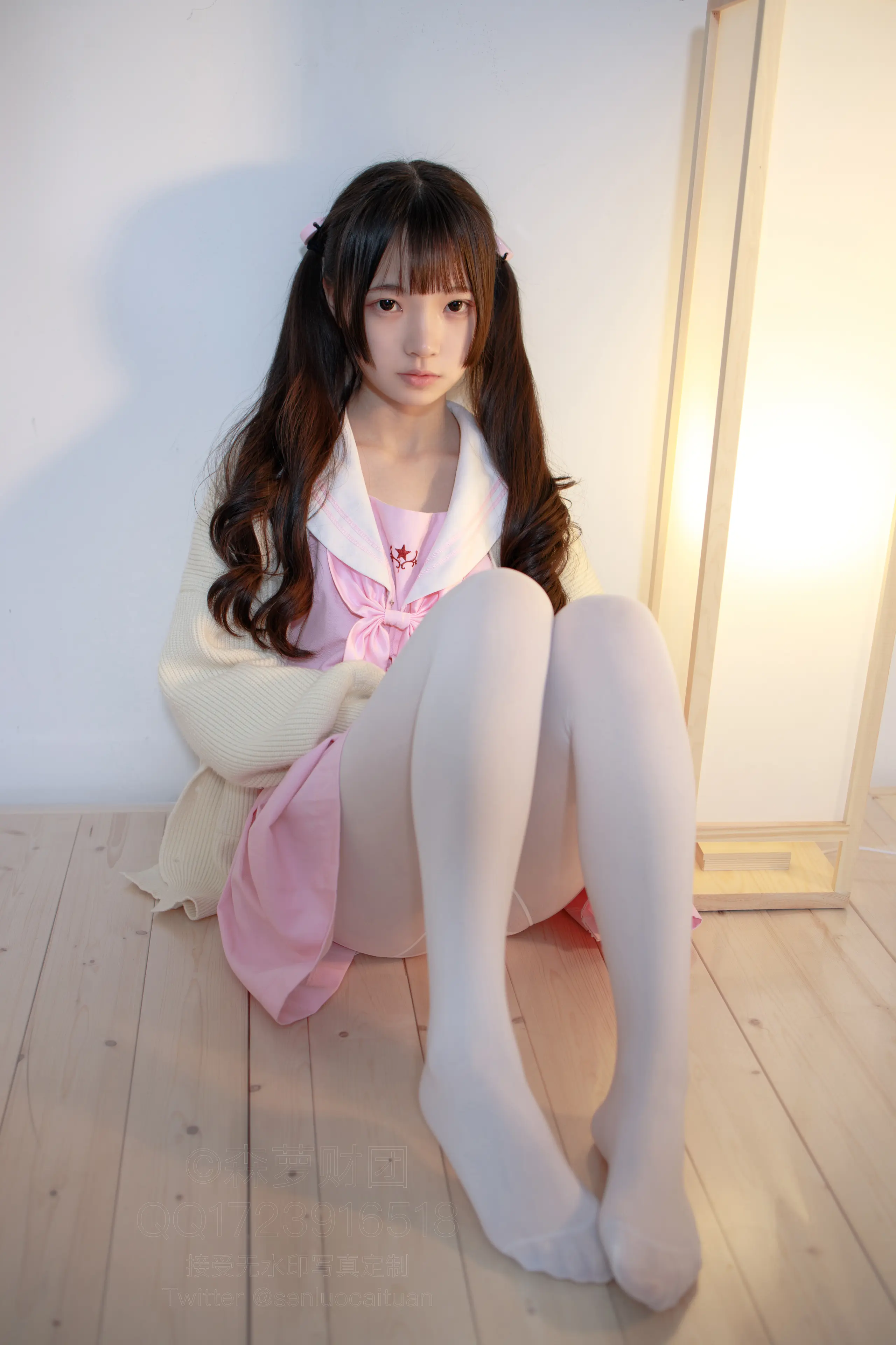 森萝财团 X 萝莉白丝80D [97P]