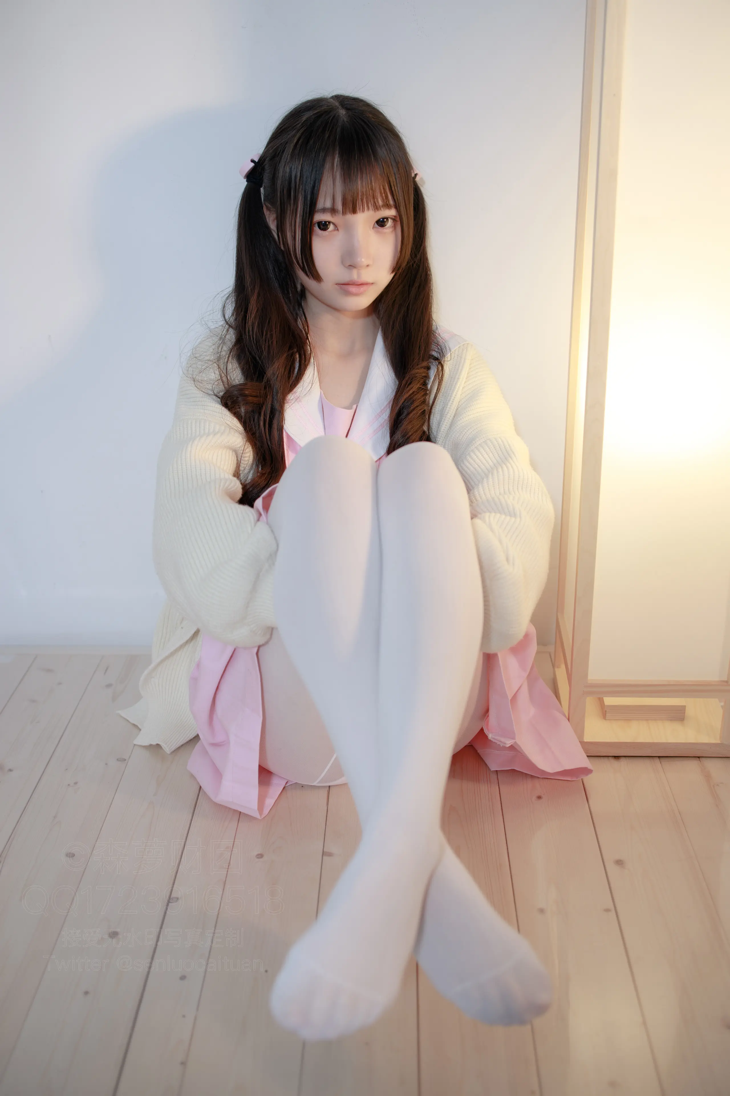 森萝财团 X 萝莉白丝80D [97P]