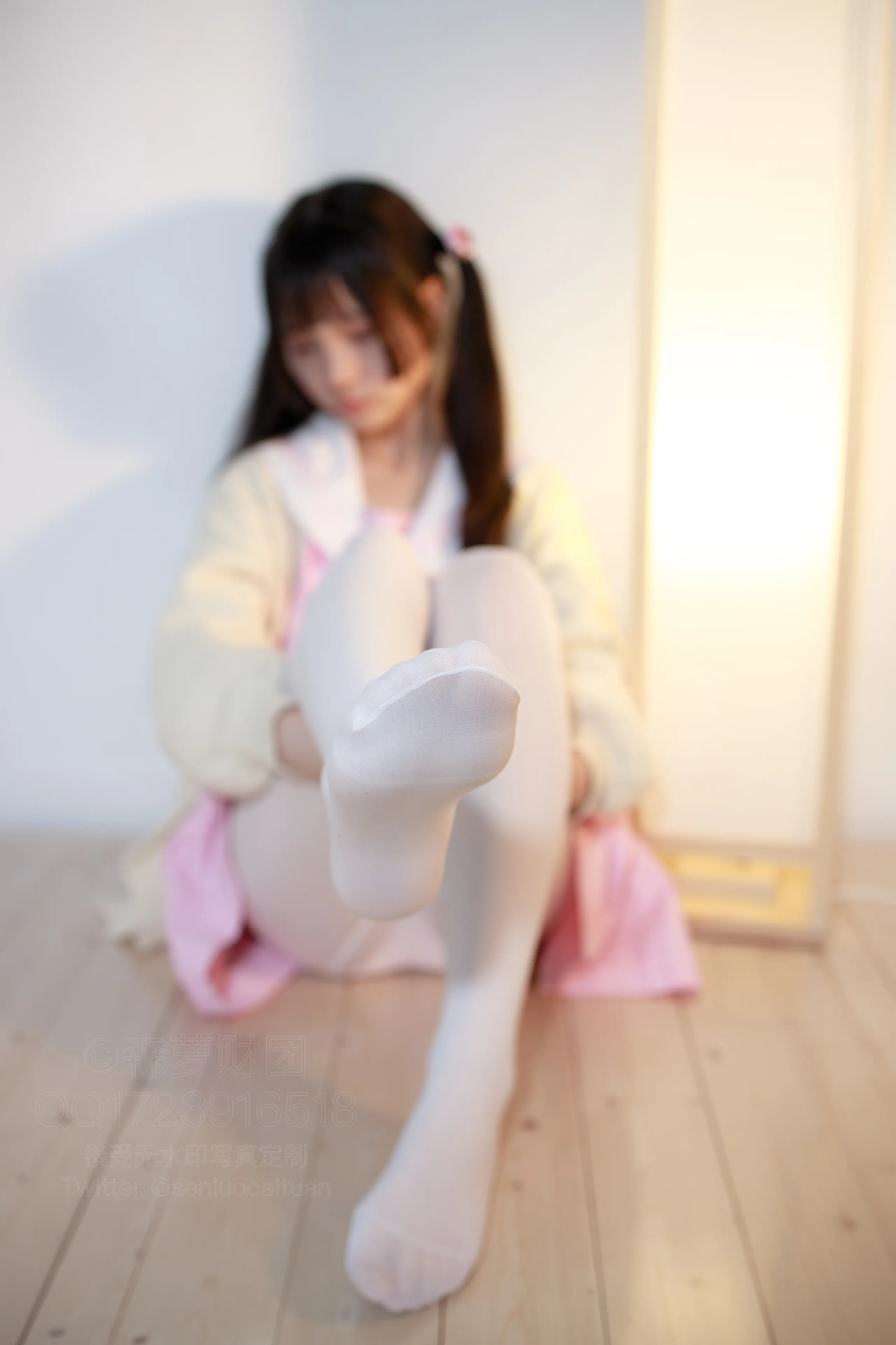 森萝财团 X 萝莉白丝80D [97P]