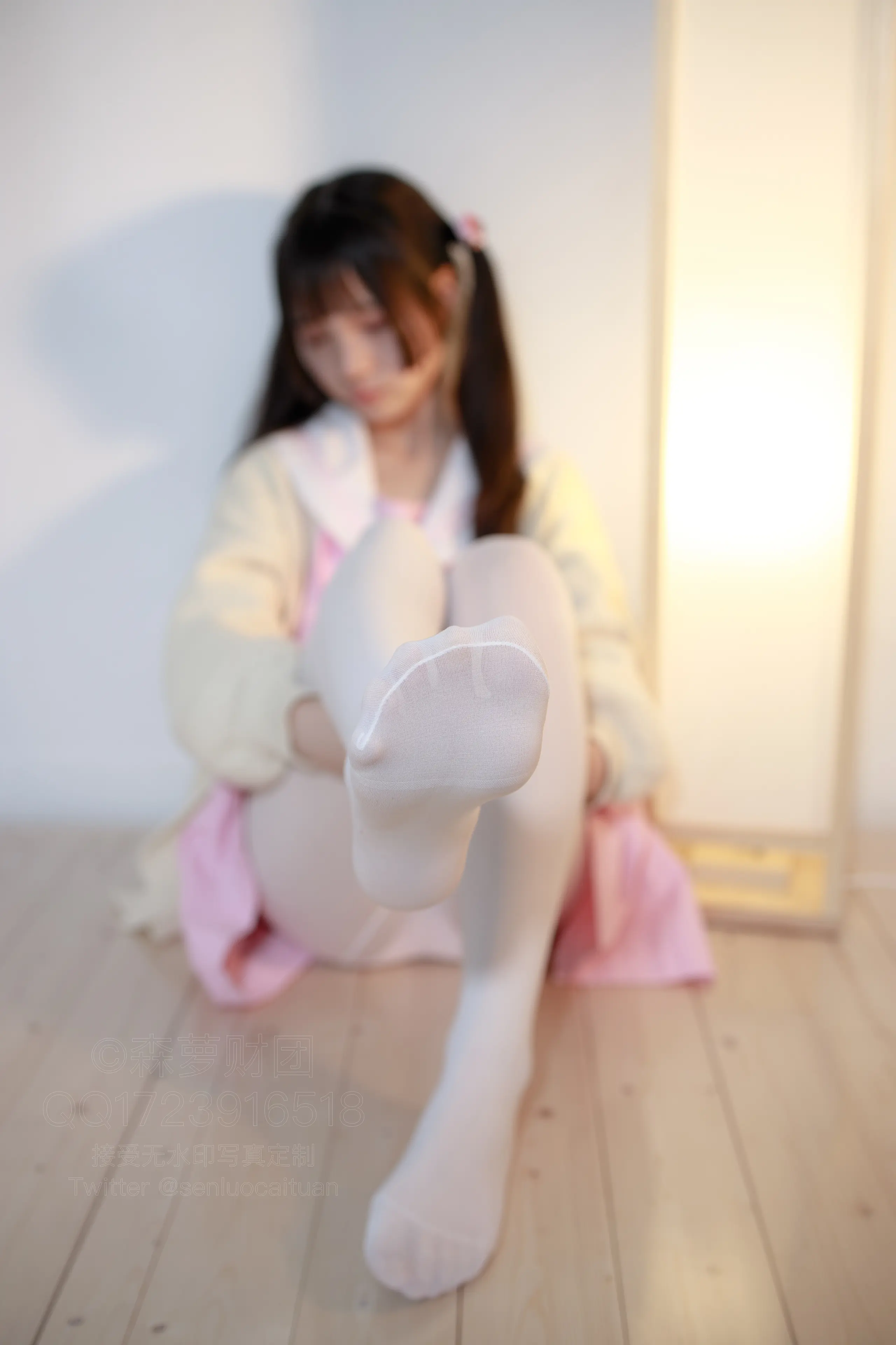 森萝财团 X 萝莉白丝80D [97P]