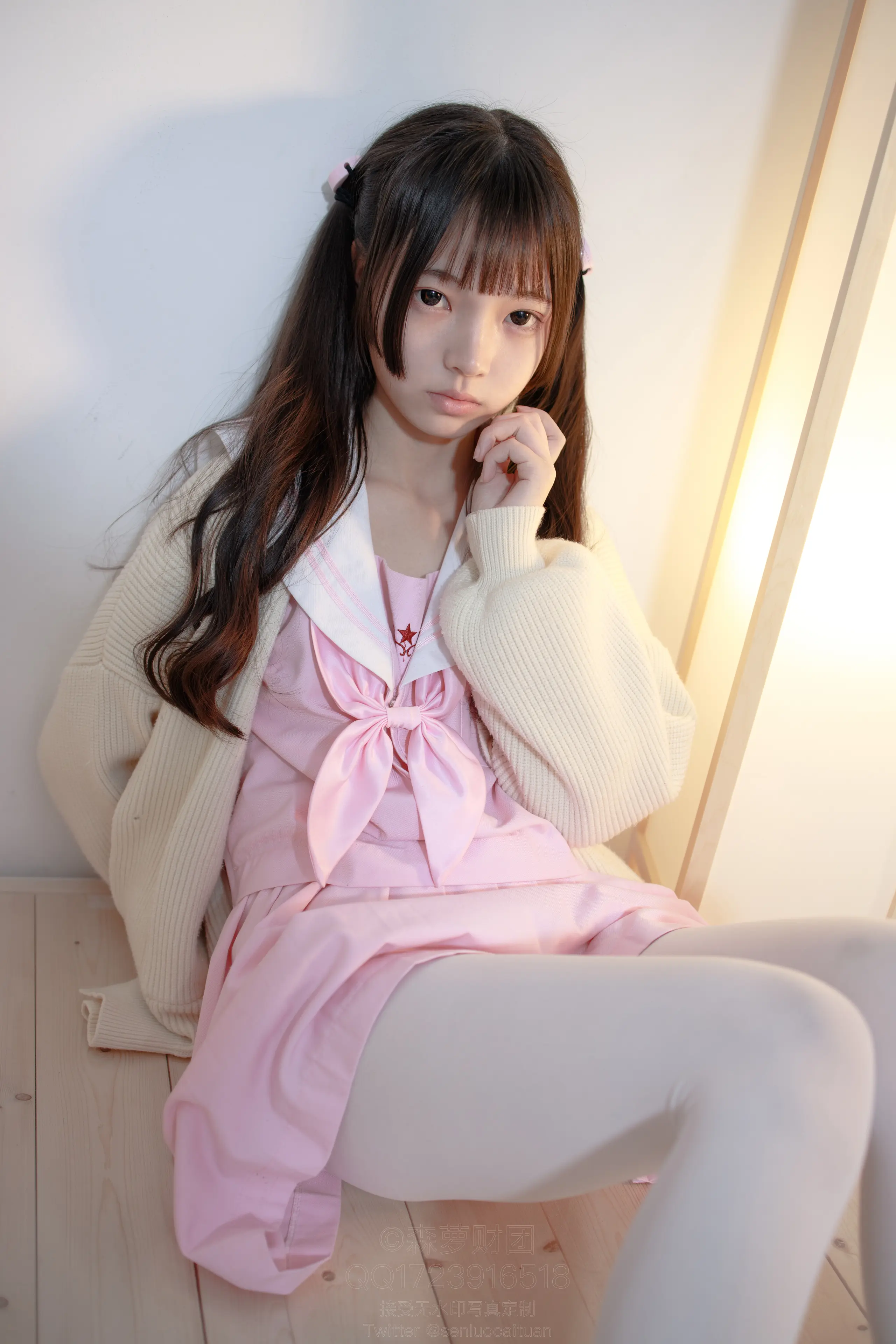 森萝财团 X 萝莉白丝80D [97P]