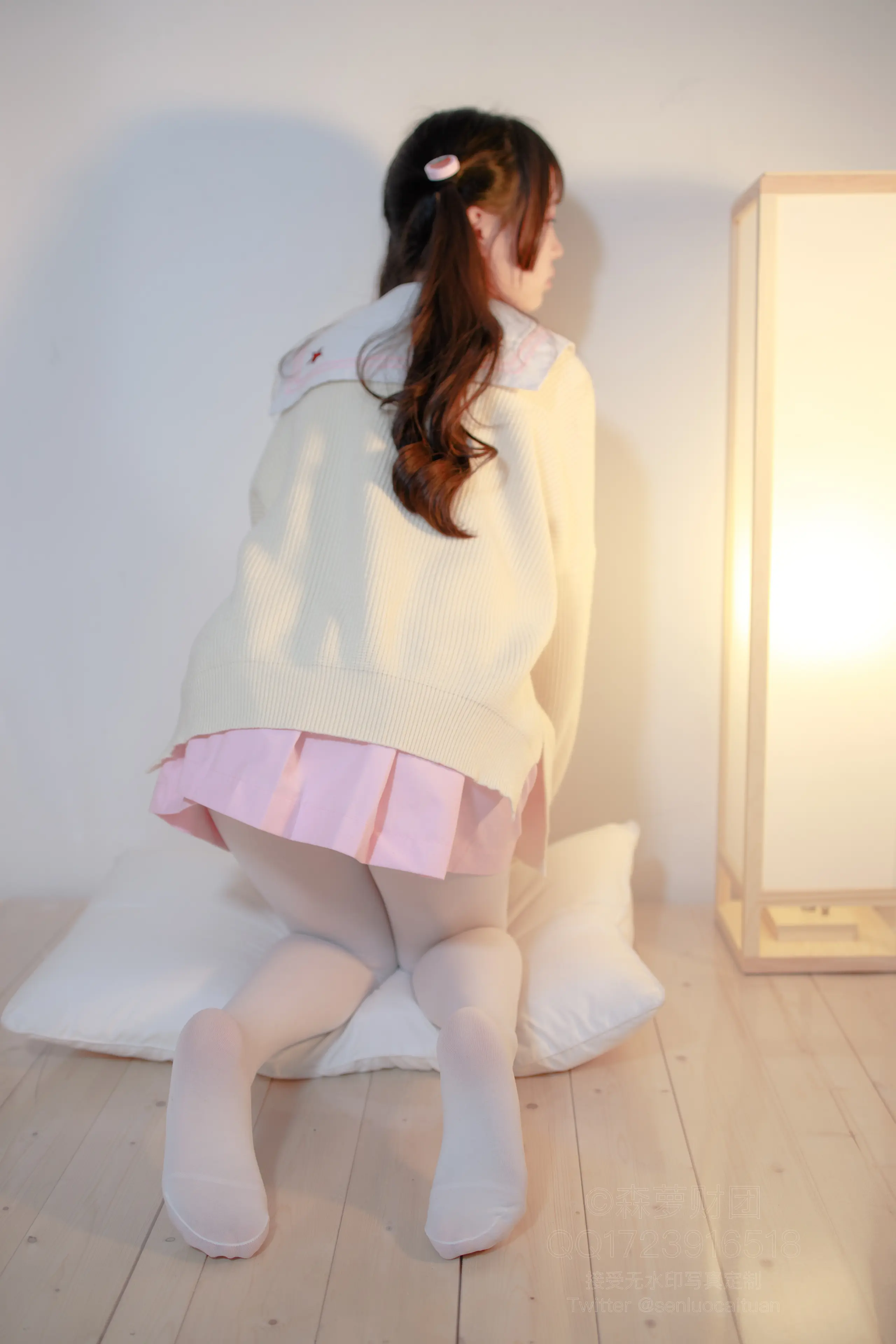 森萝财团 X 萝莉白丝80D [97P]