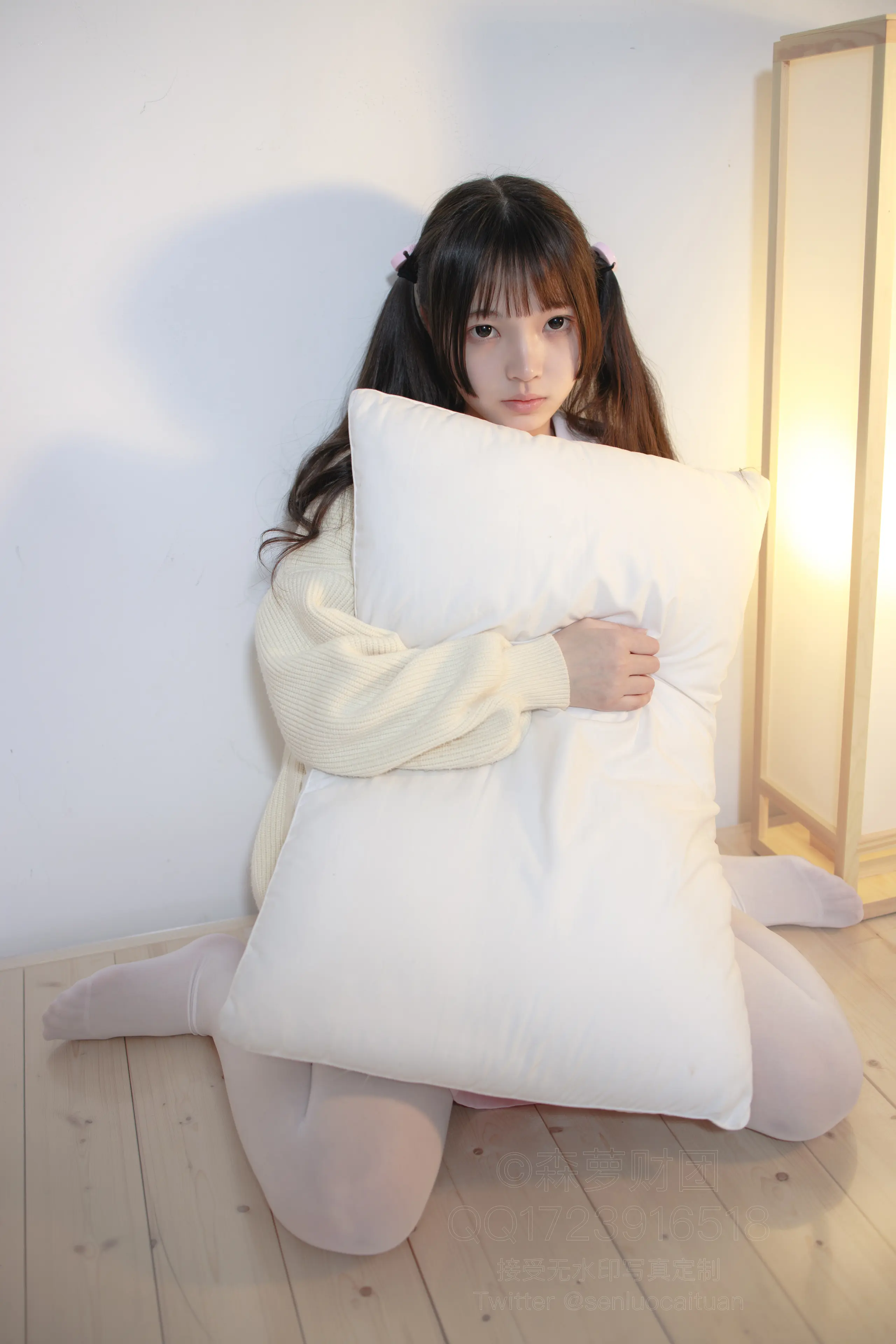 森萝财团 X 萝莉白丝80D [97P]