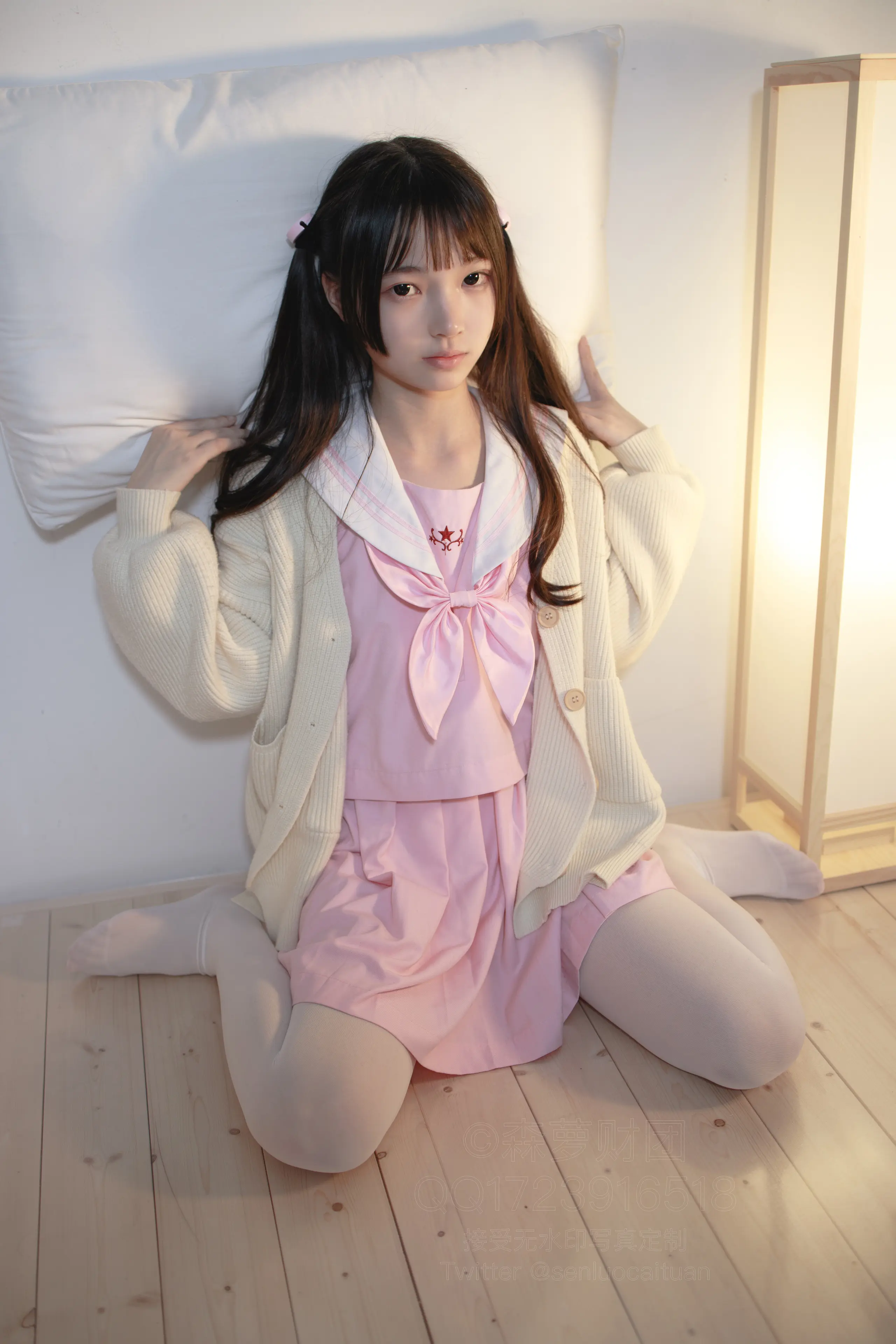 森萝财团 X 萝莉白丝80D [97P]