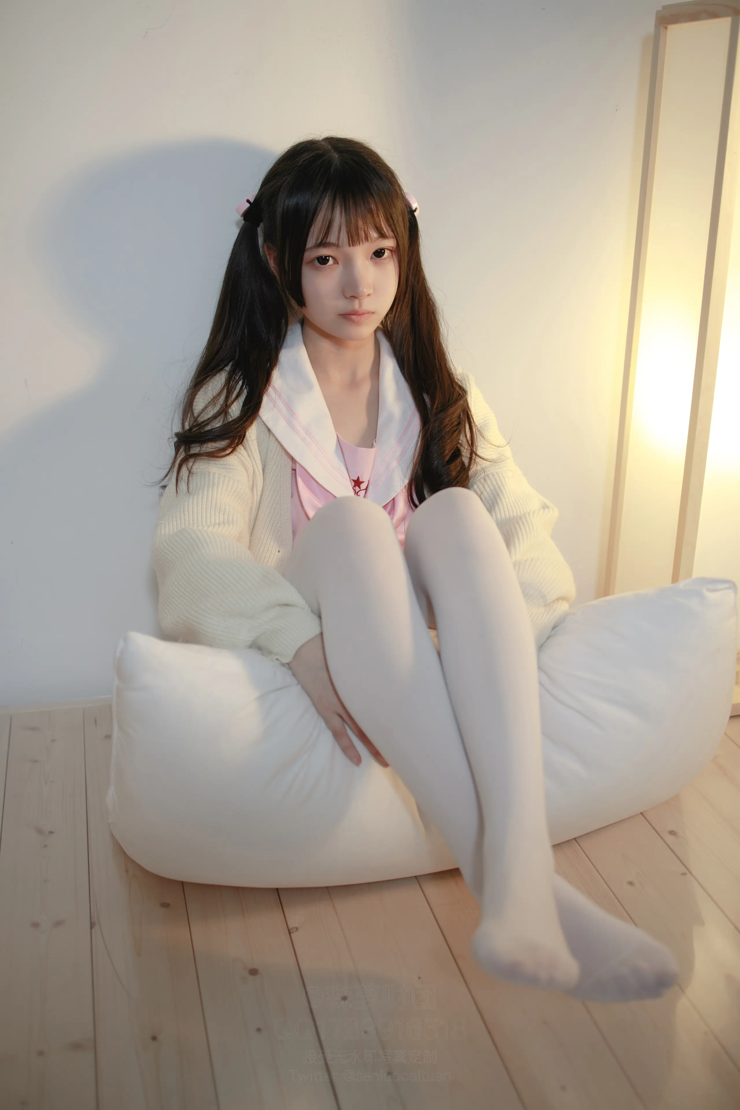 森萝财团 X 萝莉白丝80D [97P]