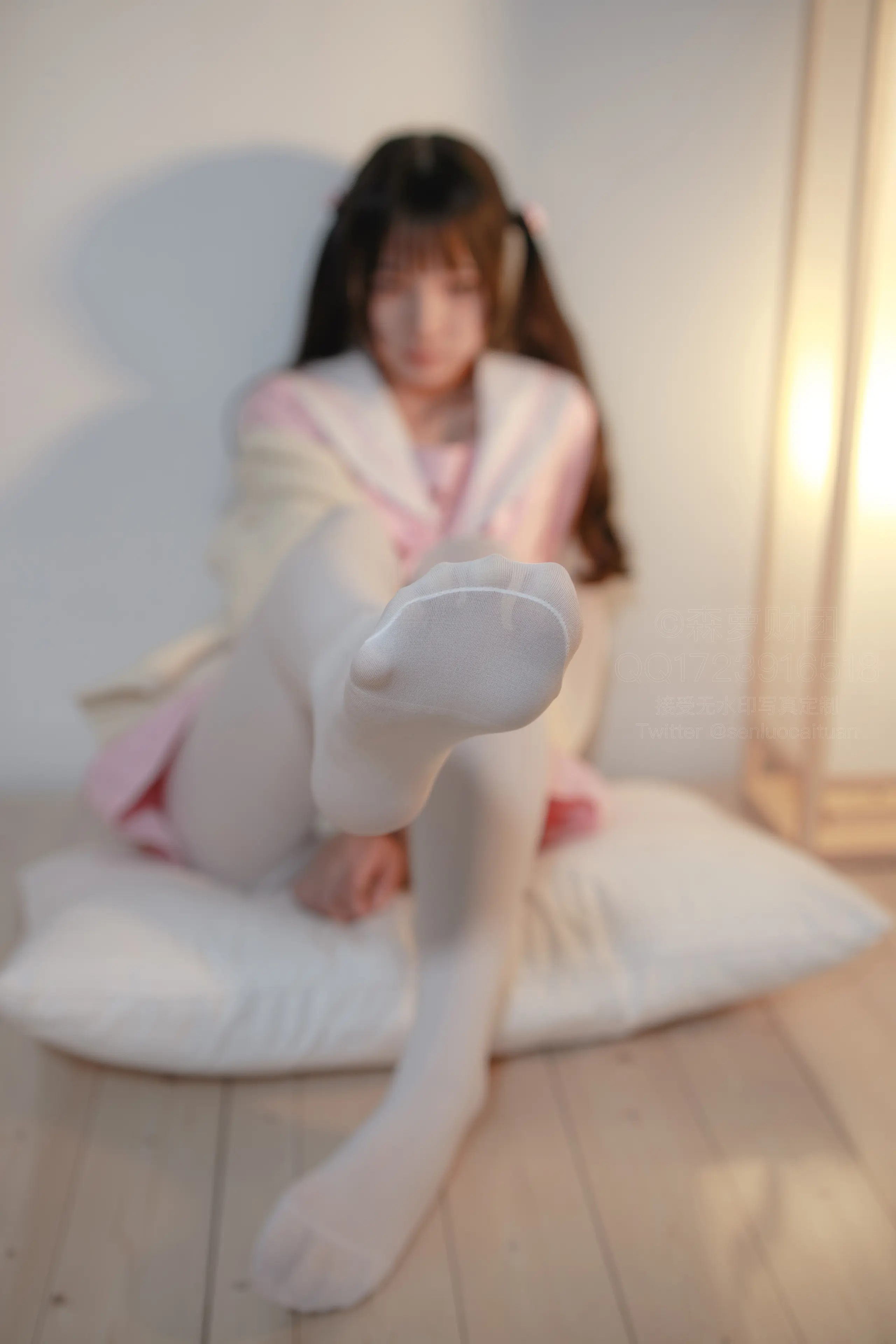 森萝财团 X 萝莉白丝80D [97P]