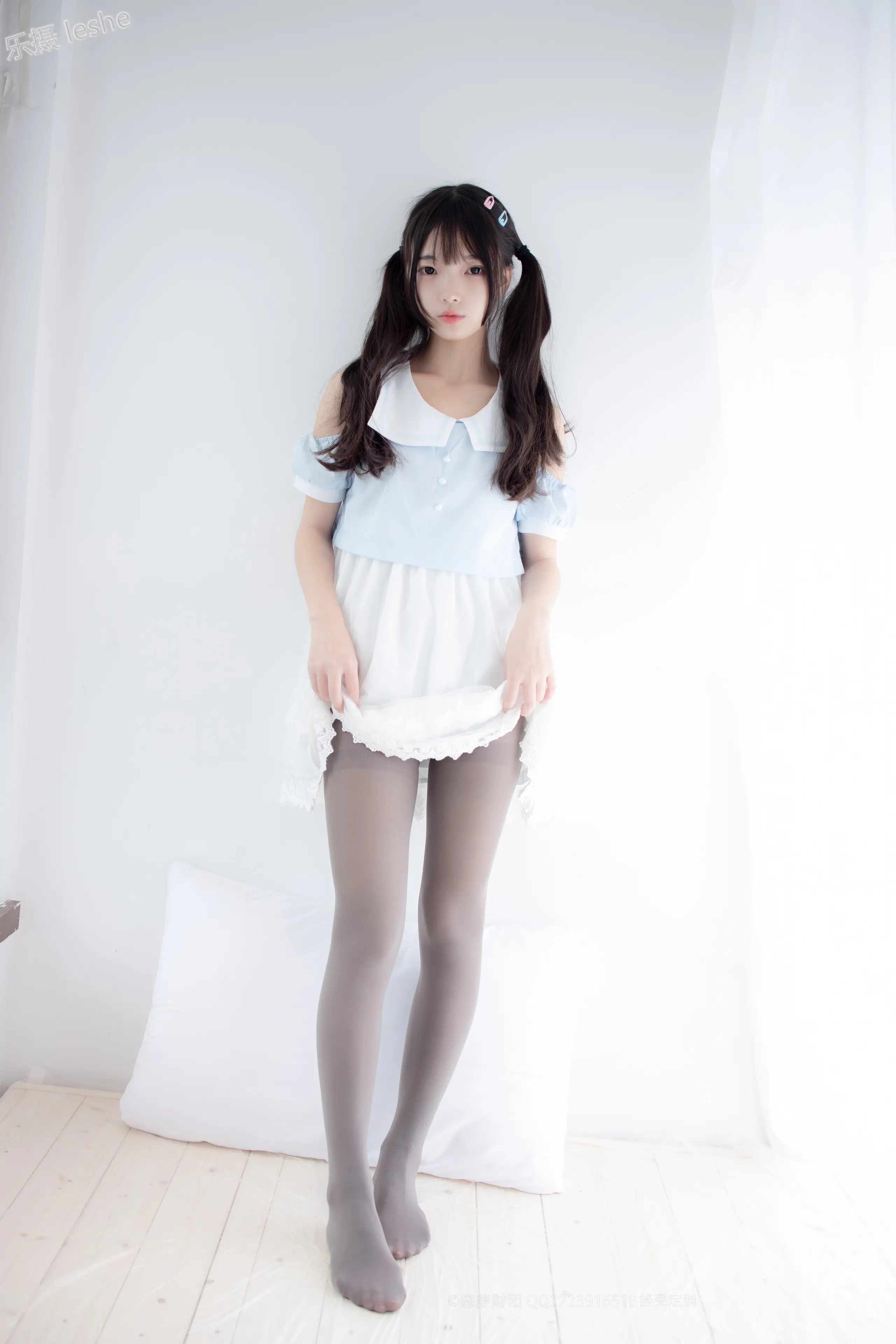 森萝财团 X 80D灰丝踩物 [86P]