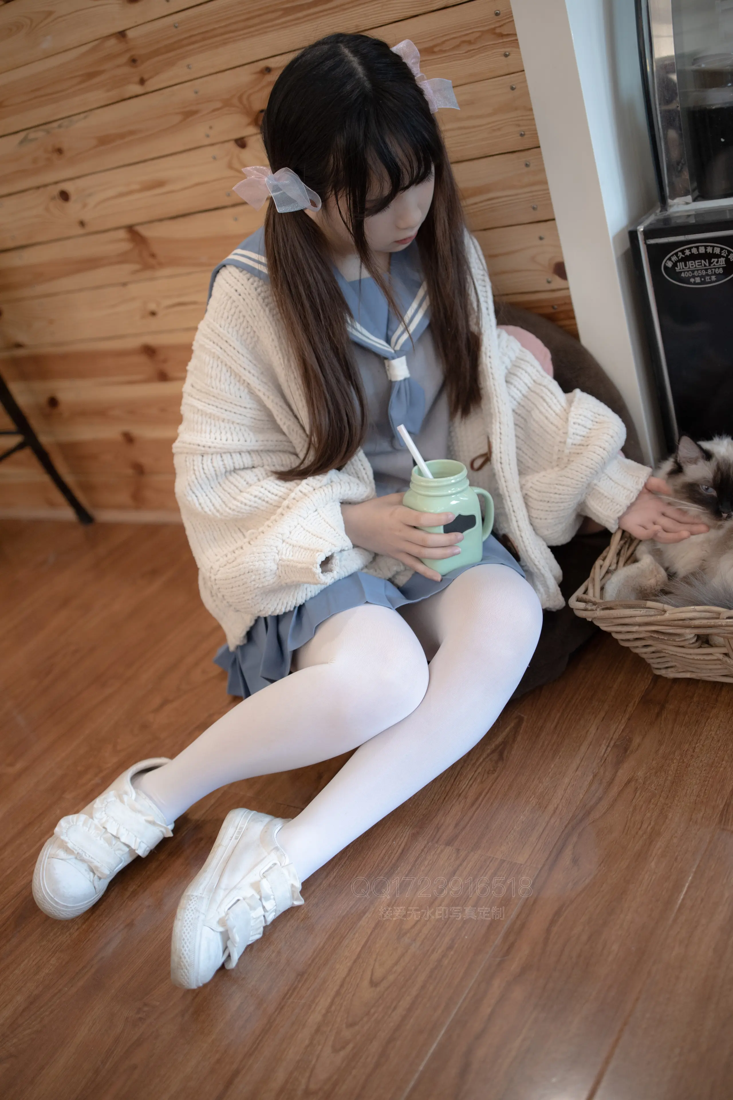 森萝财团 X 80D薄白丝 [65P]