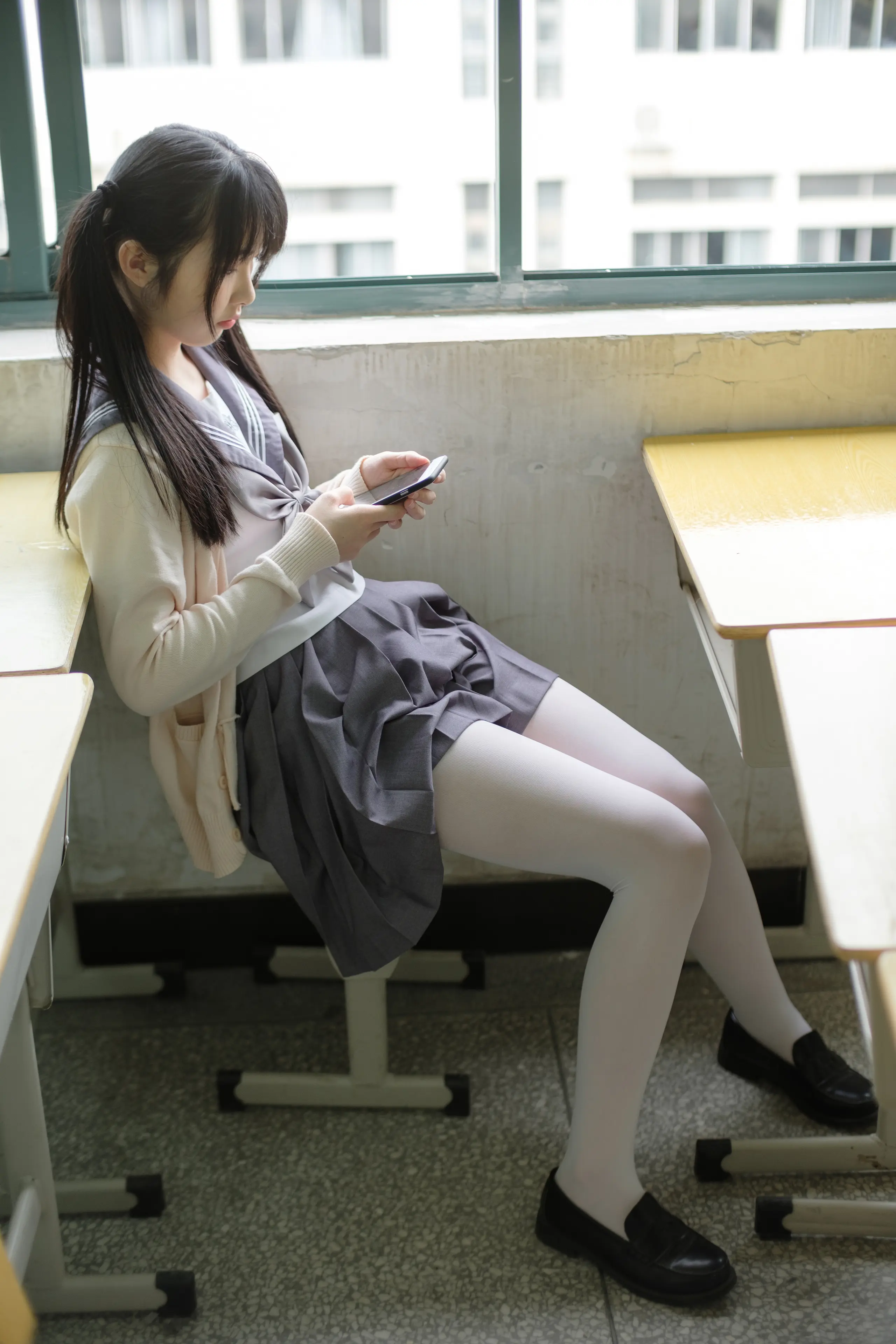 森萝财团 X JK校服白丝 [99P]