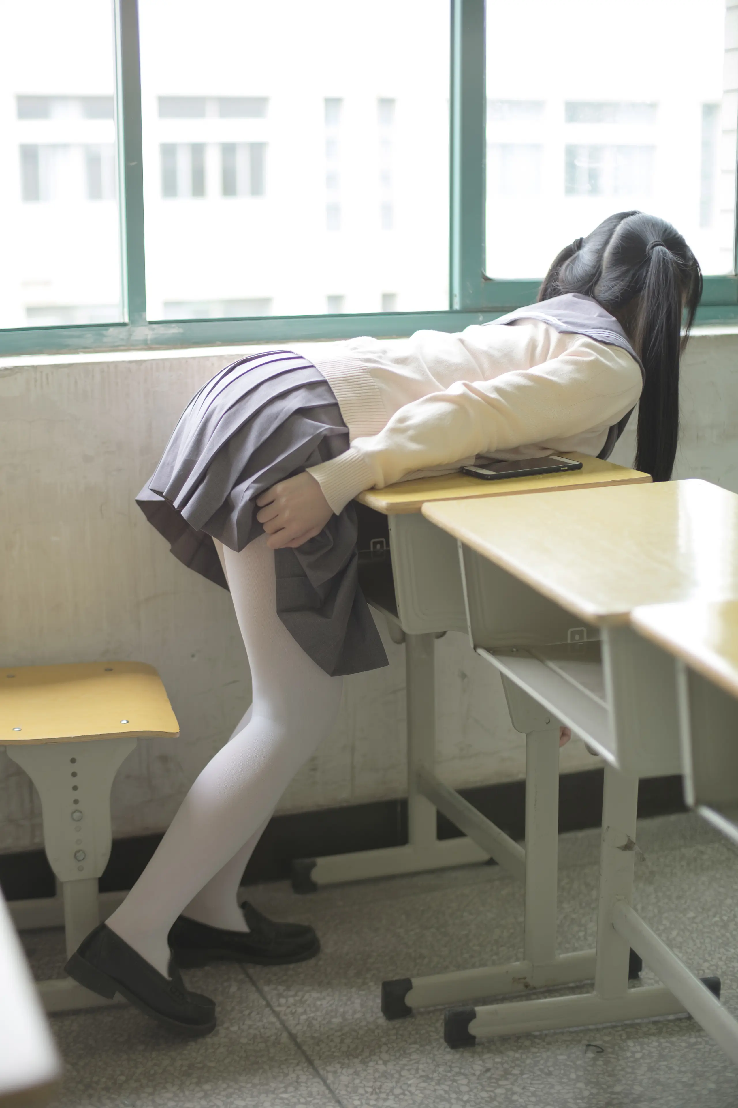 森萝财团 X JK校服白丝 [99P]