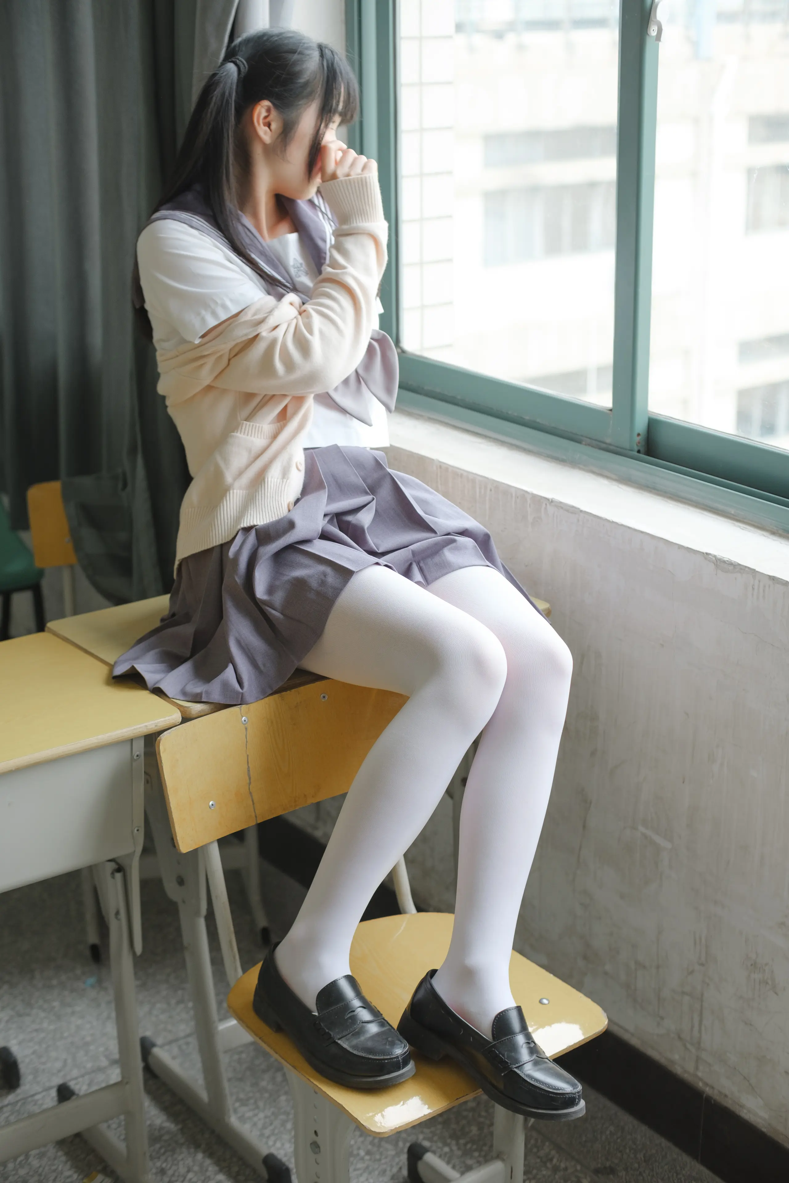 森萝财团 X JK校服白丝 [99P]