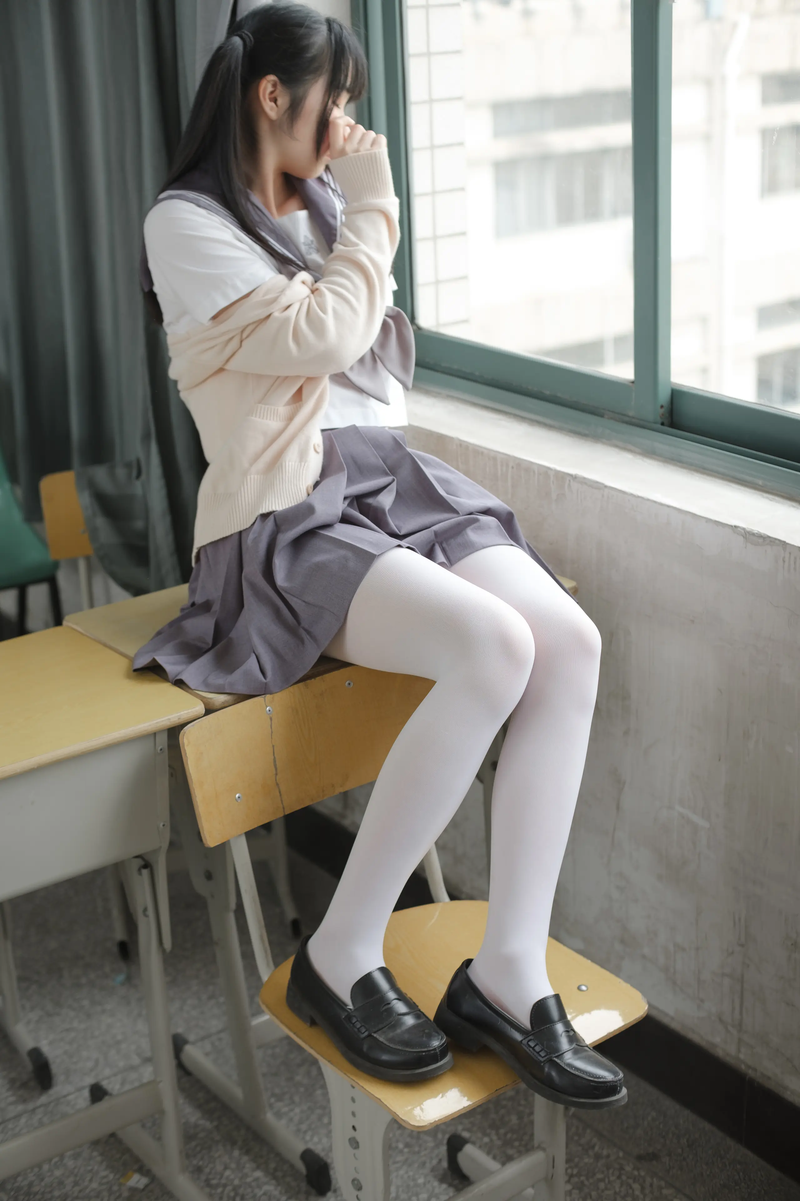 森萝财团 X JK校服白丝 [99P]