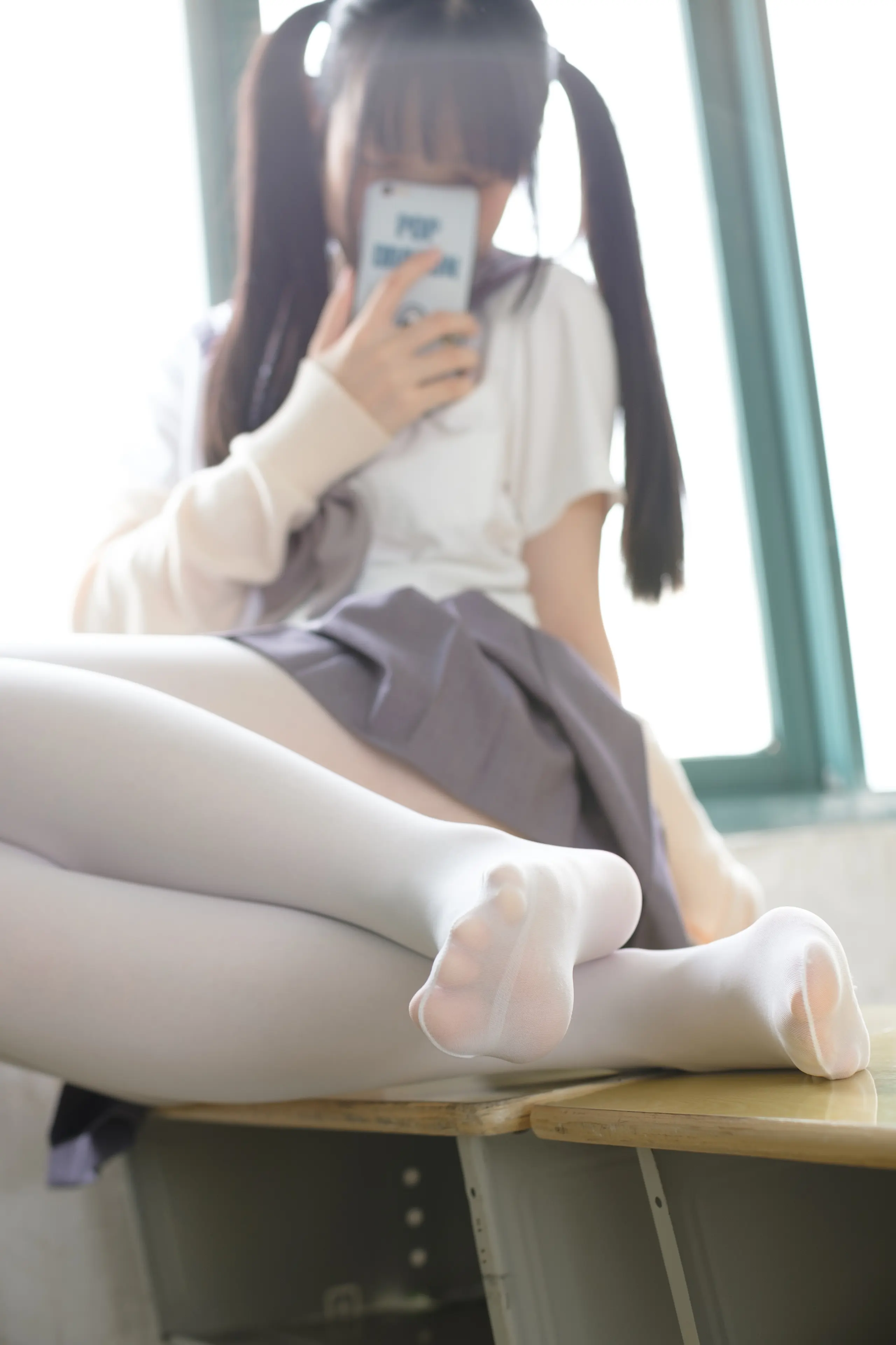 森萝财团 X JK校服白丝 [99P]