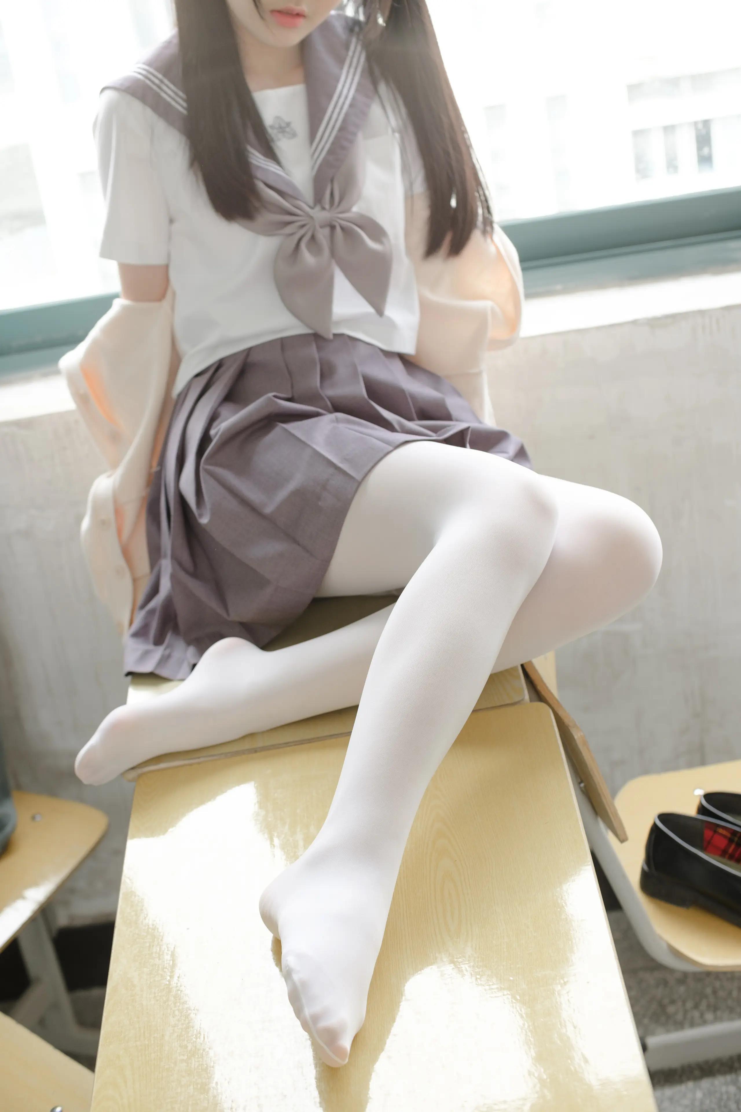 森萝财团 X JK校服白丝 [99P]