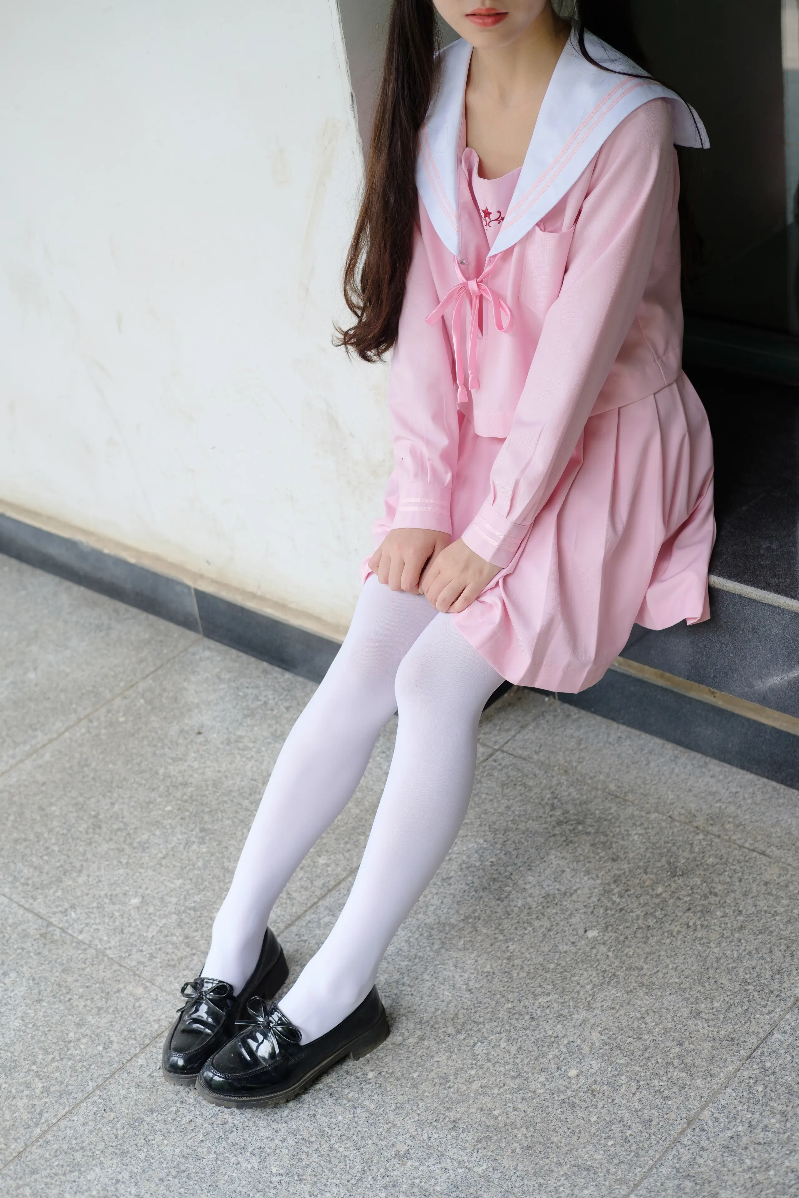 森萝财团 X JK粉色校服白丝 [113P]