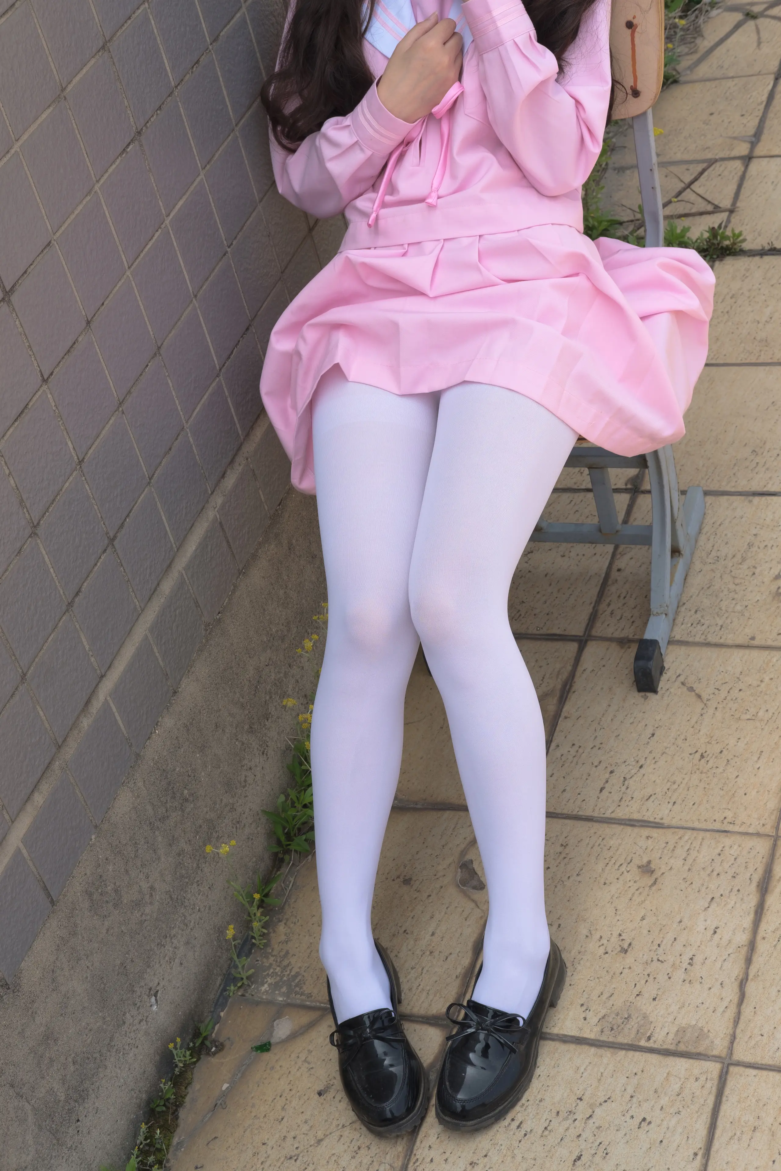 森萝财团 X JK粉色校服白丝 [113P]