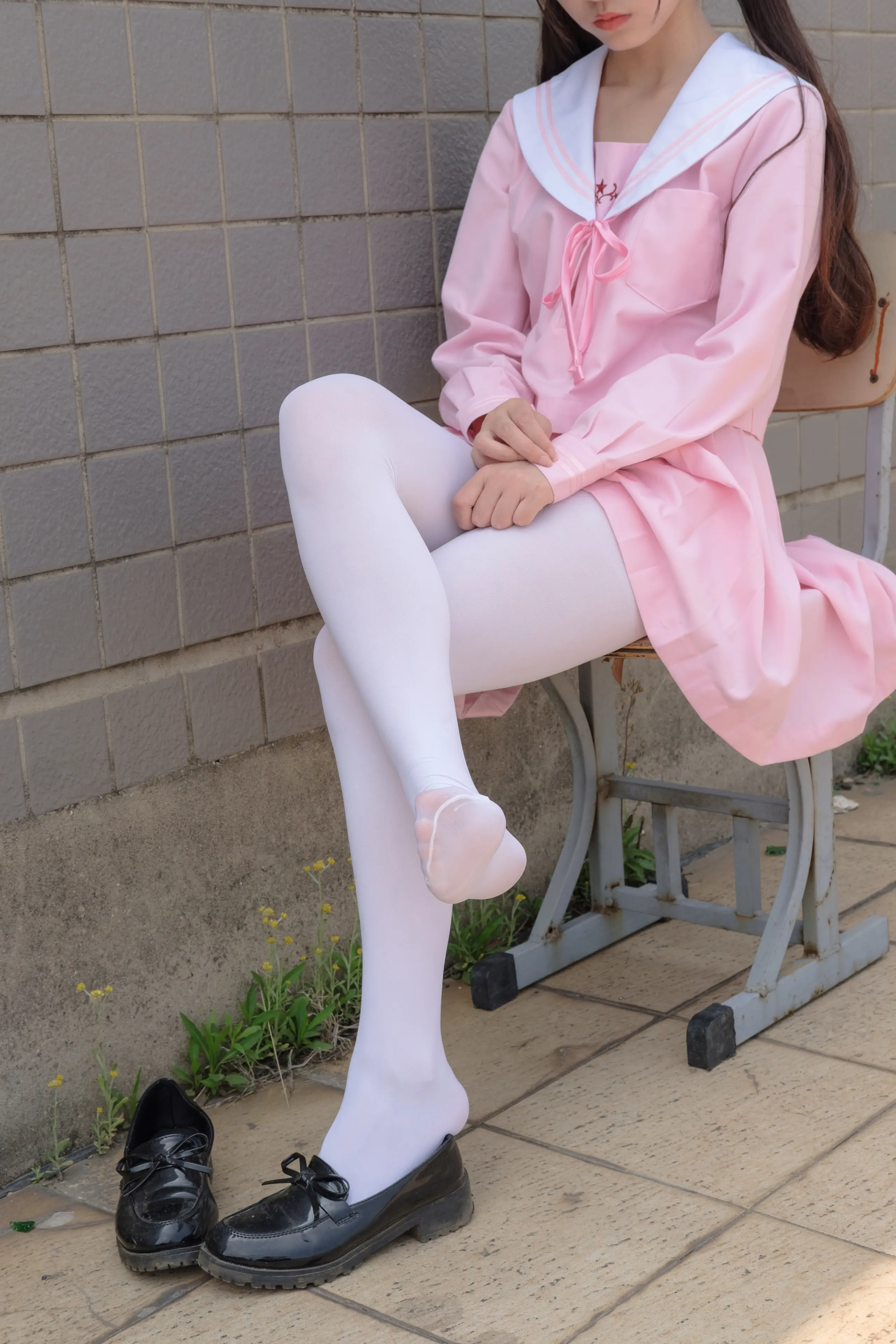 森萝财团 X JK粉色校服白丝 [113P]