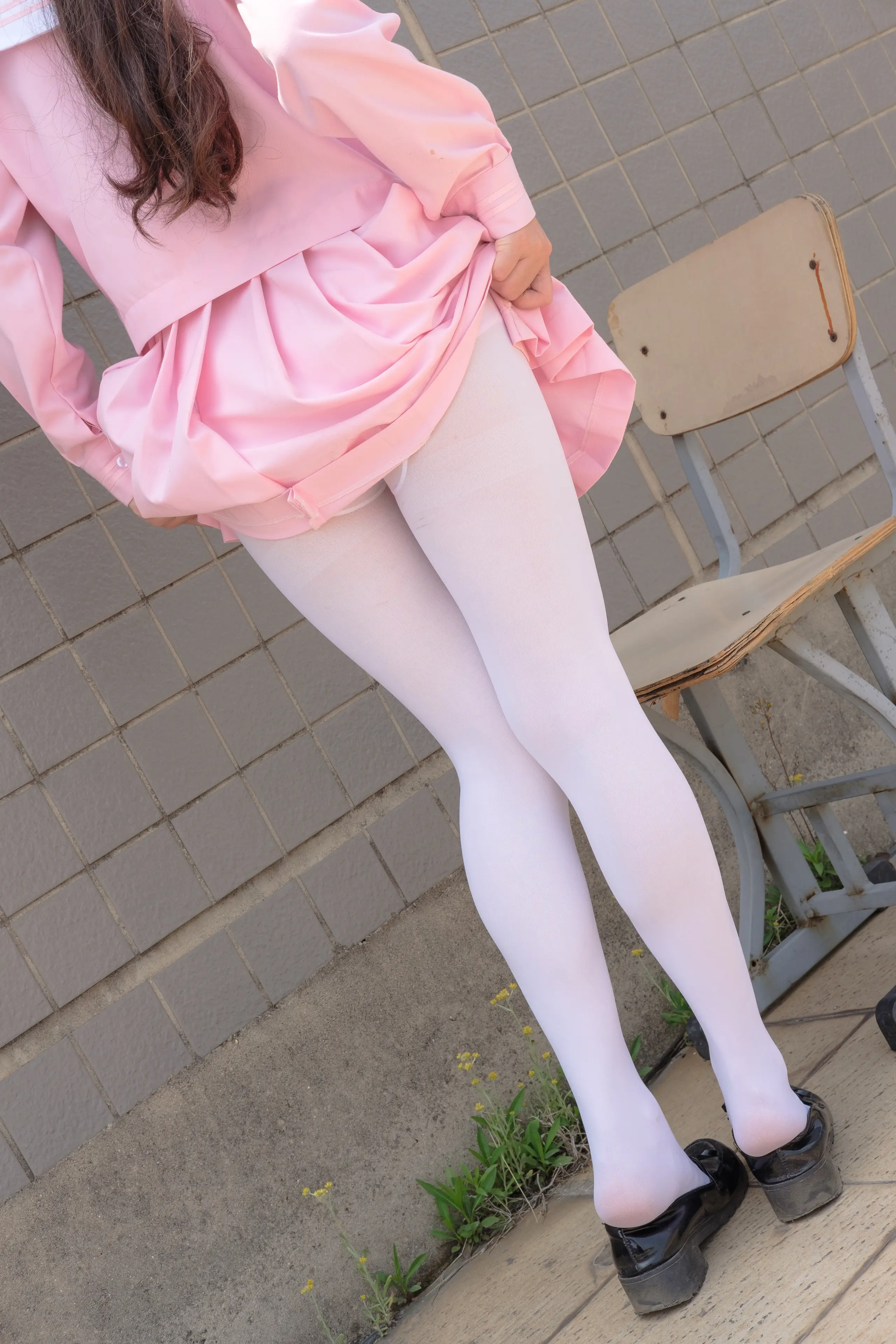 森萝财团 X JK粉色校服白丝 [113P]