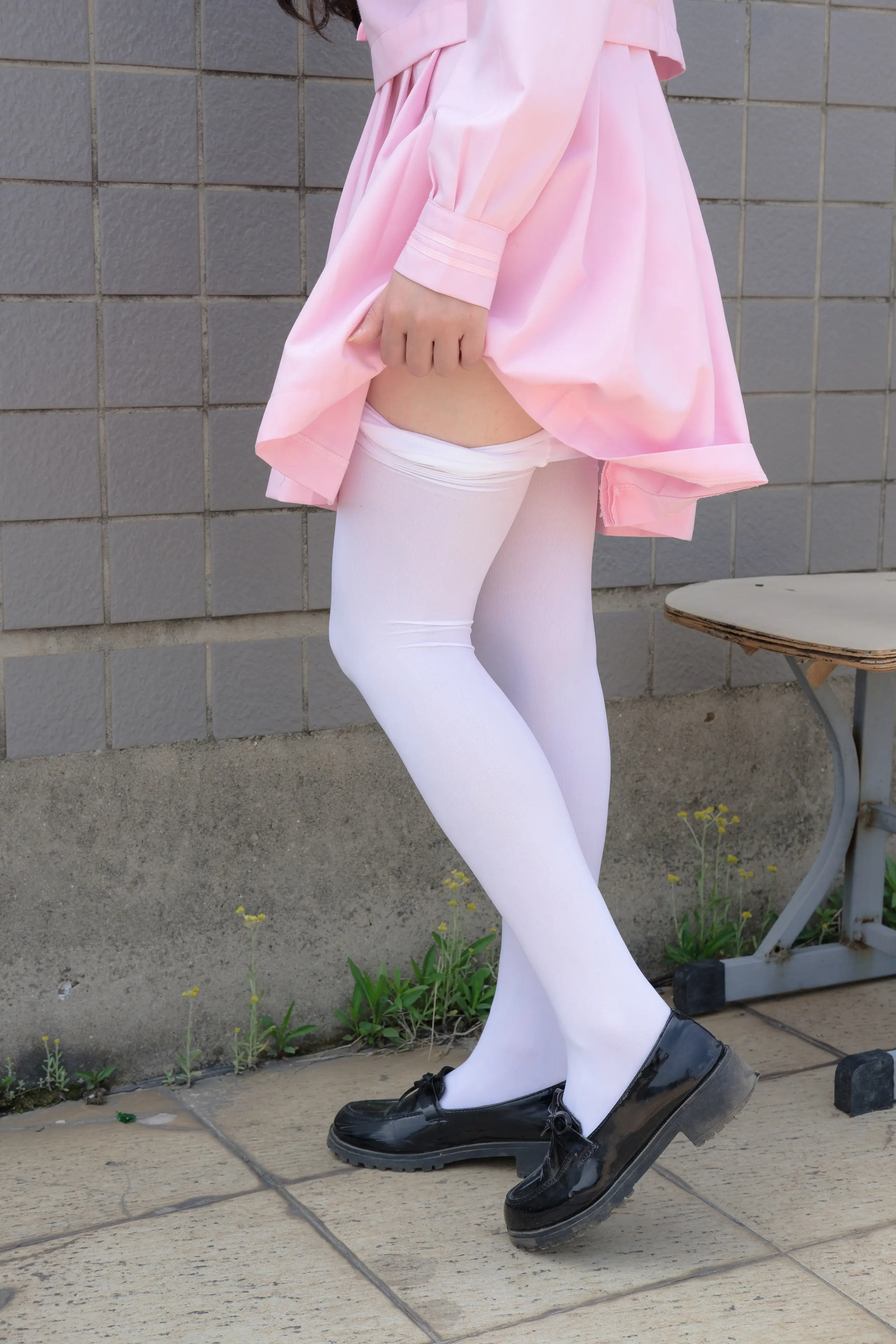 森萝财团 X JK粉色校服白丝 [113P]