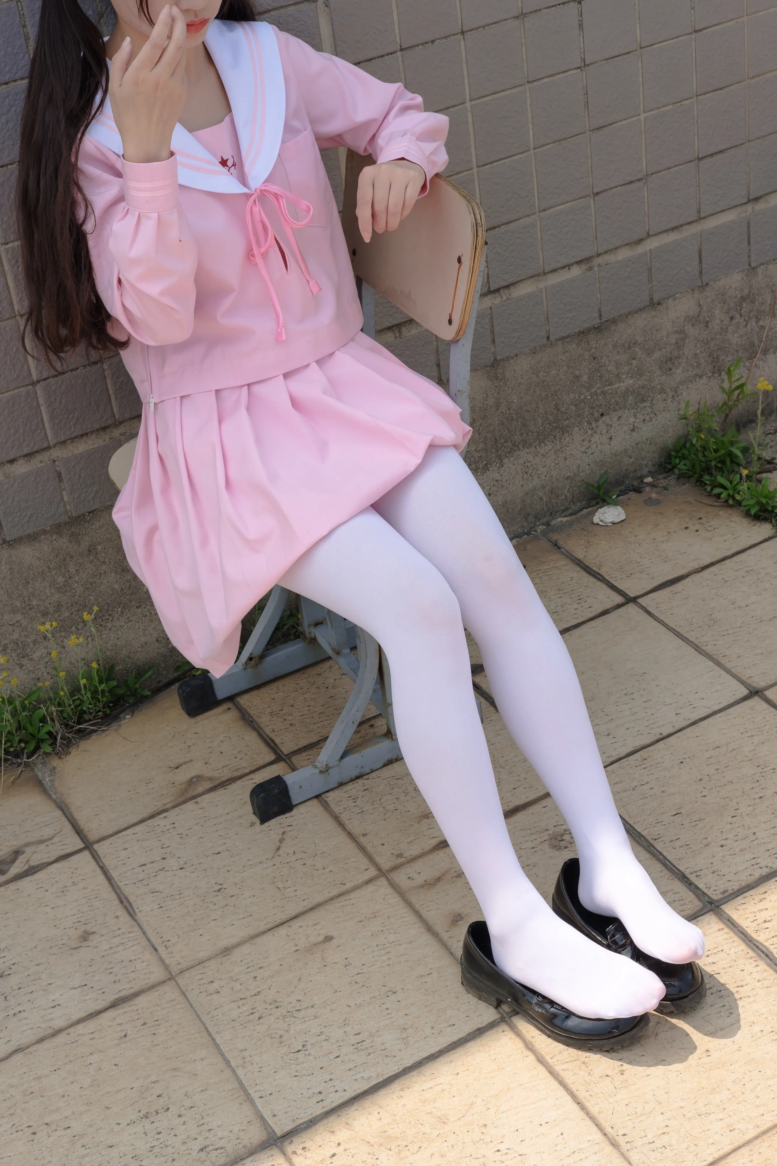 森萝财团 X JK粉色校服白丝 [113P]