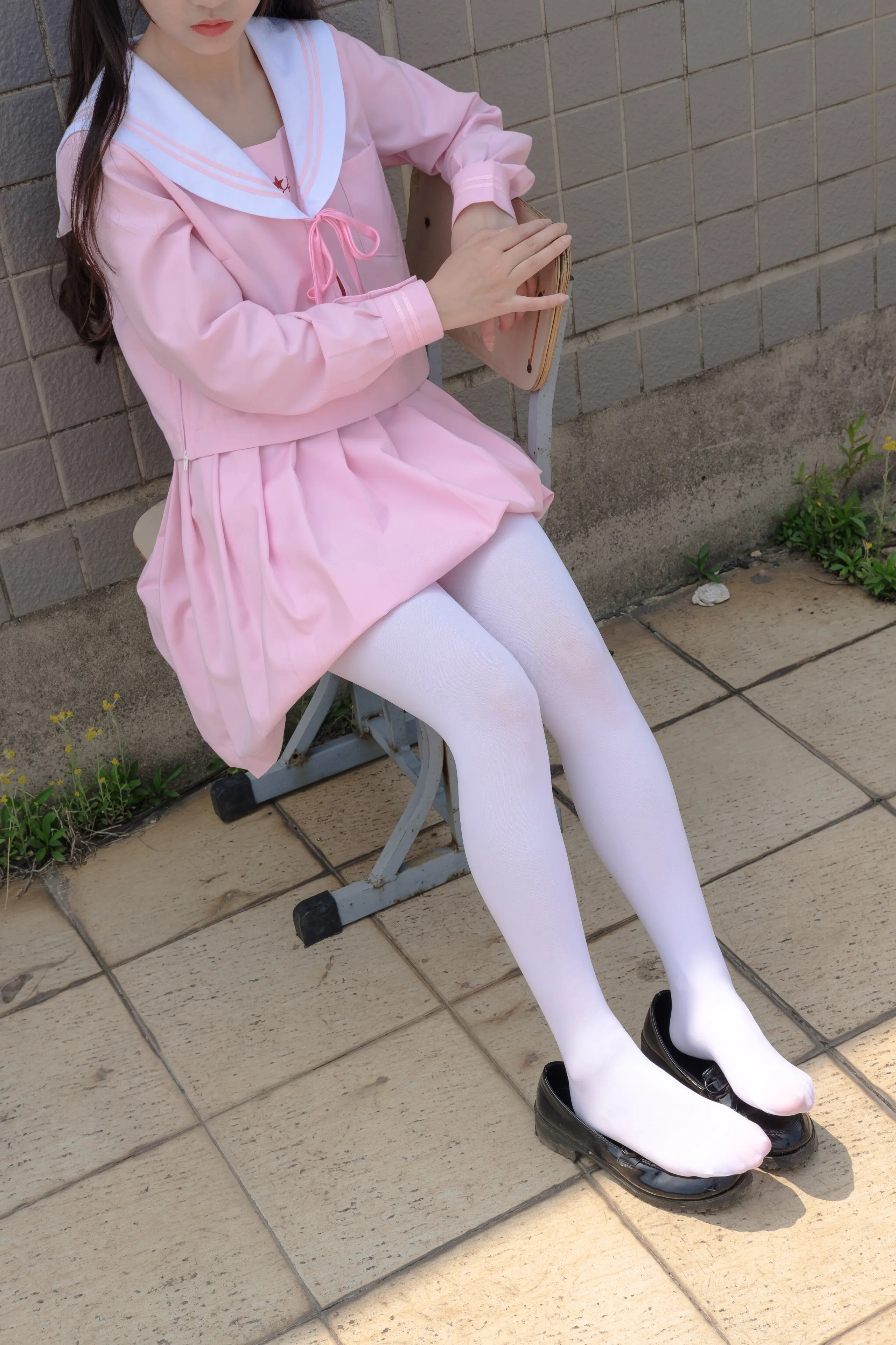 森萝财团 X JK粉色校服白丝 [113P]