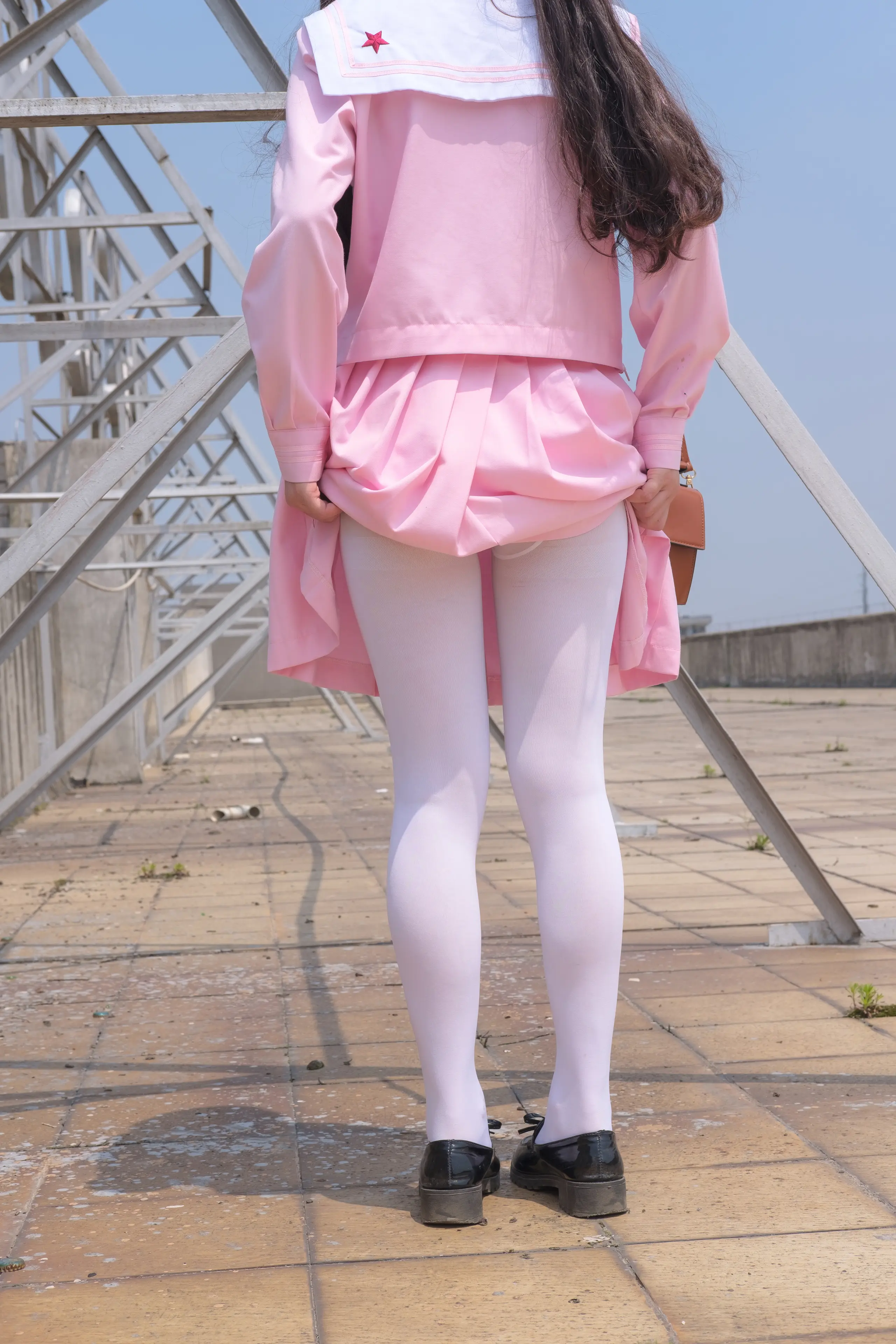 森萝财团 X JK粉色校服白丝 [113P]