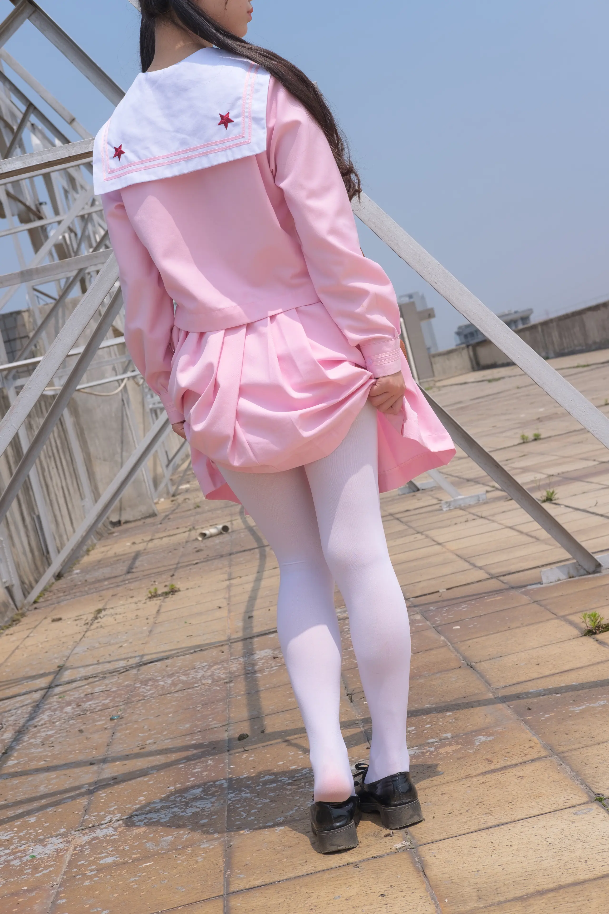 森萝财团 X JK粉色校服白丝 [113P]