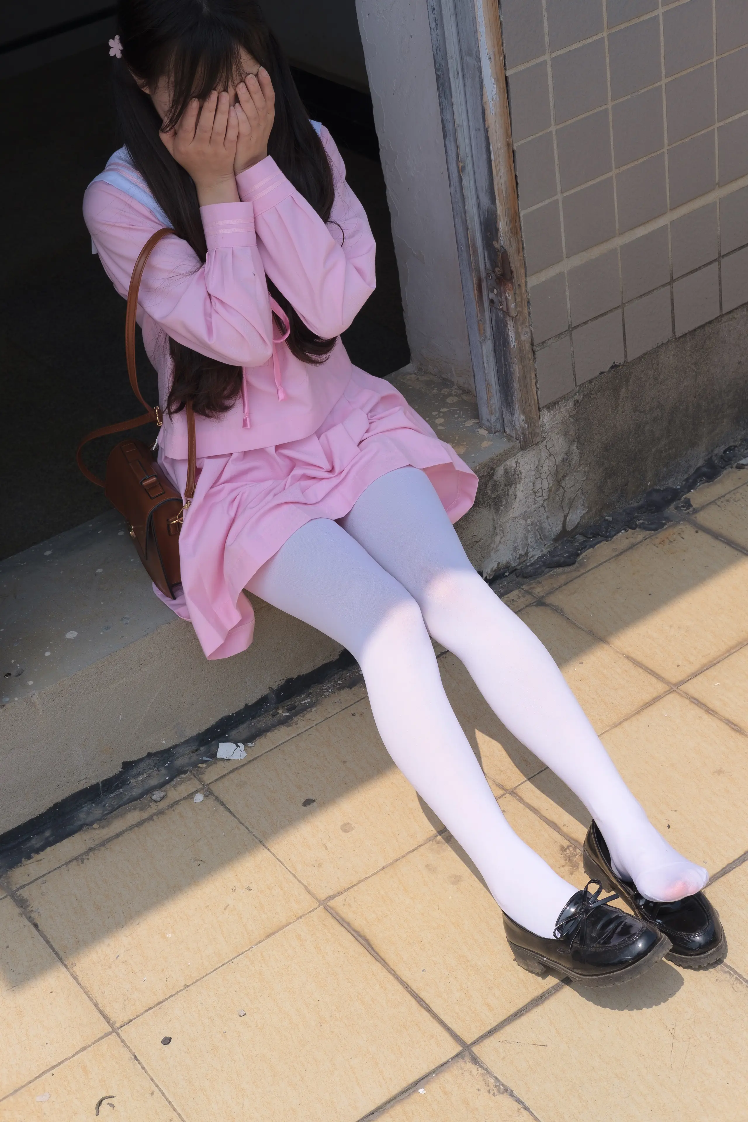 森萝财团 X JK粉色校服白丝 [113P]