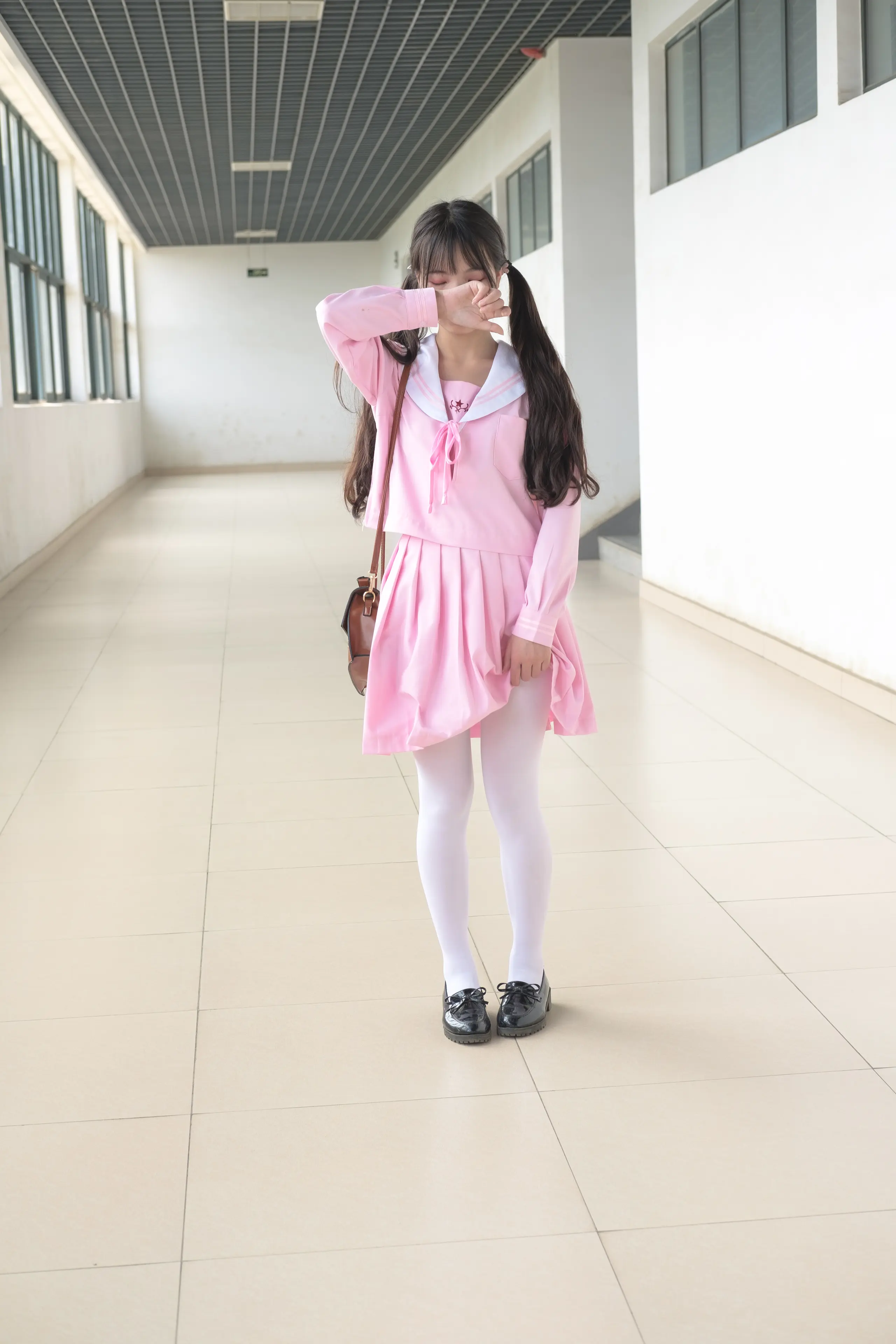 森萝财团 X JK粉色校服白丝 [113P]