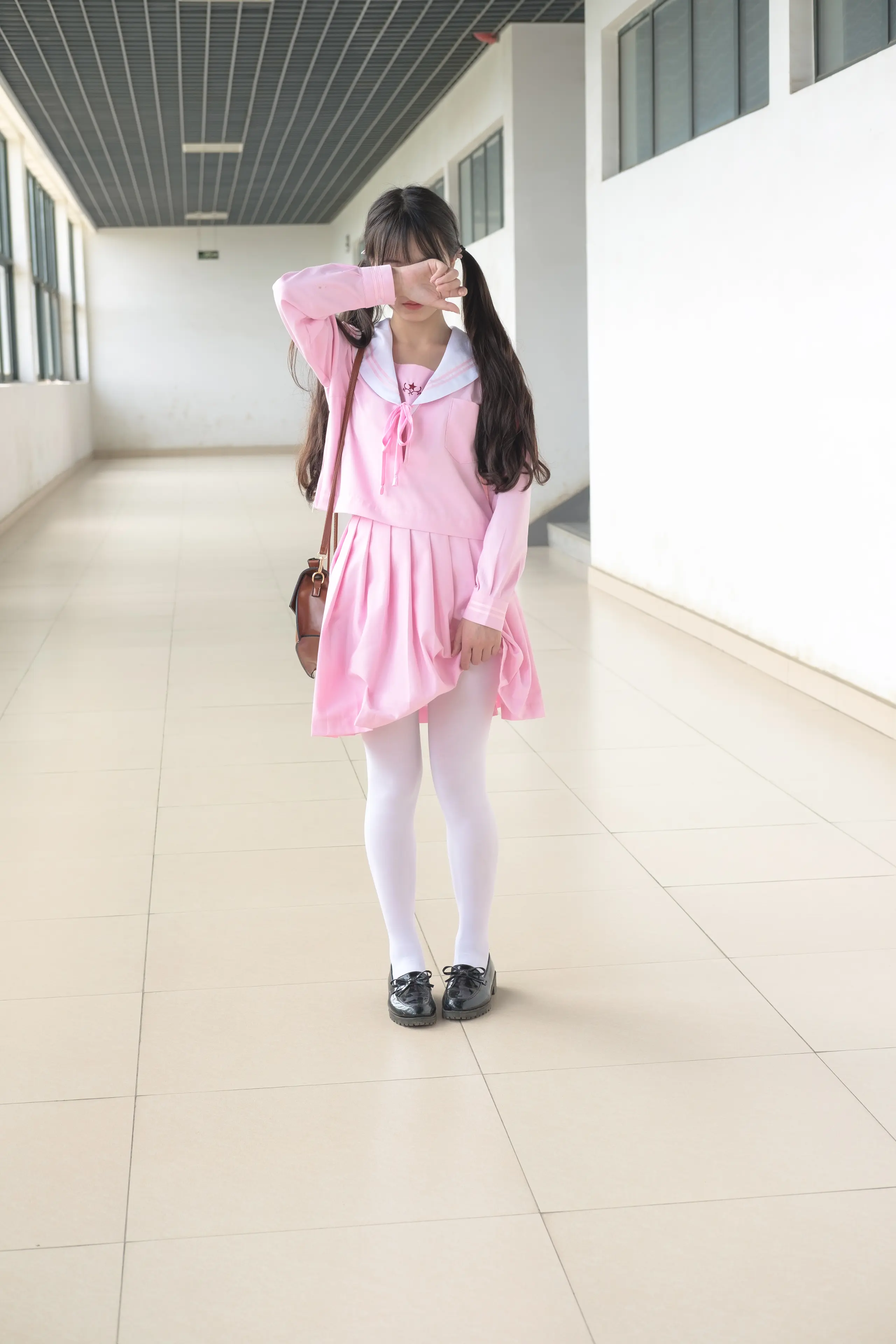 森萝财团 X JK粉色校服白丝 [113P]