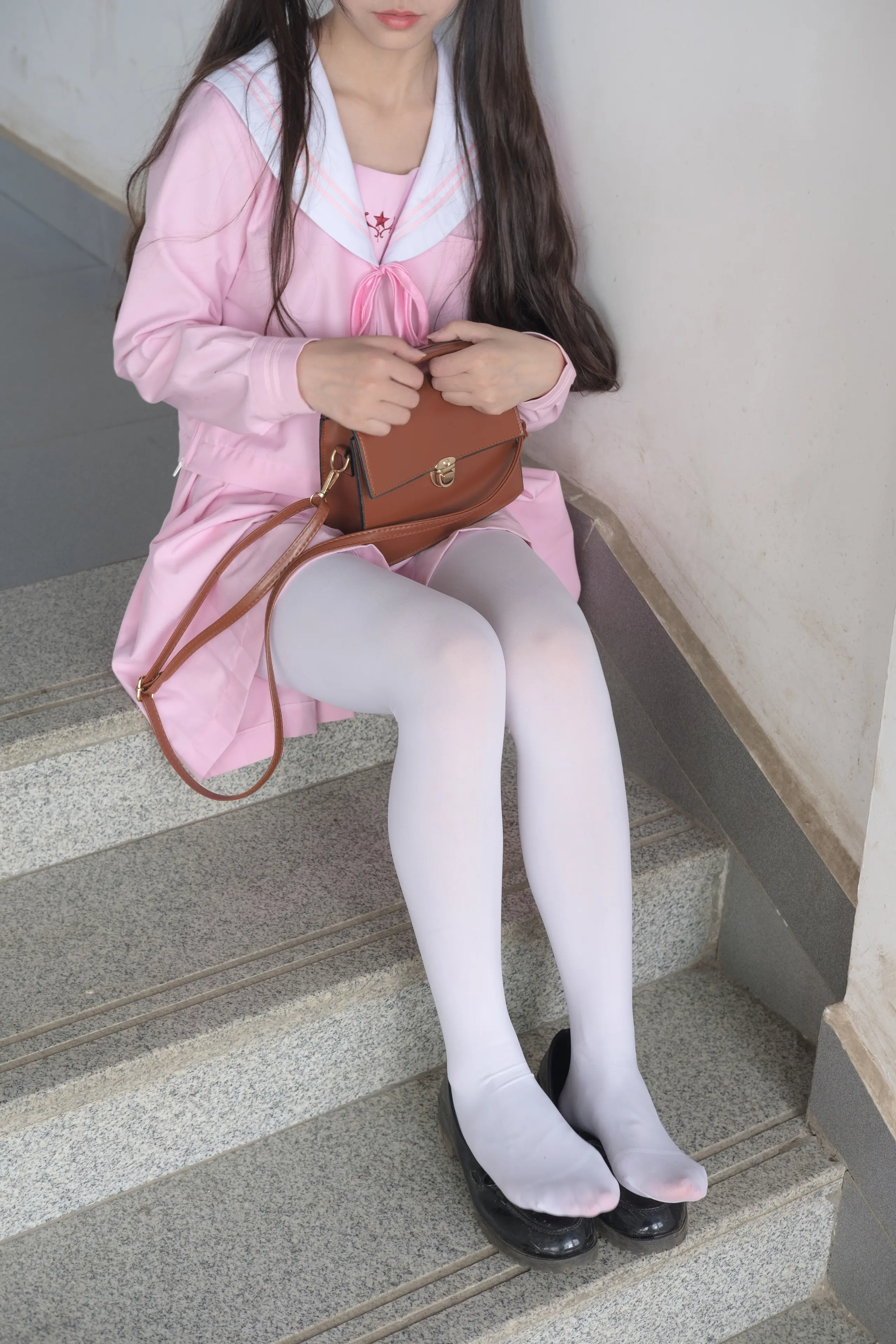 森萝财团 X JK粉色校服白丝 [113P]