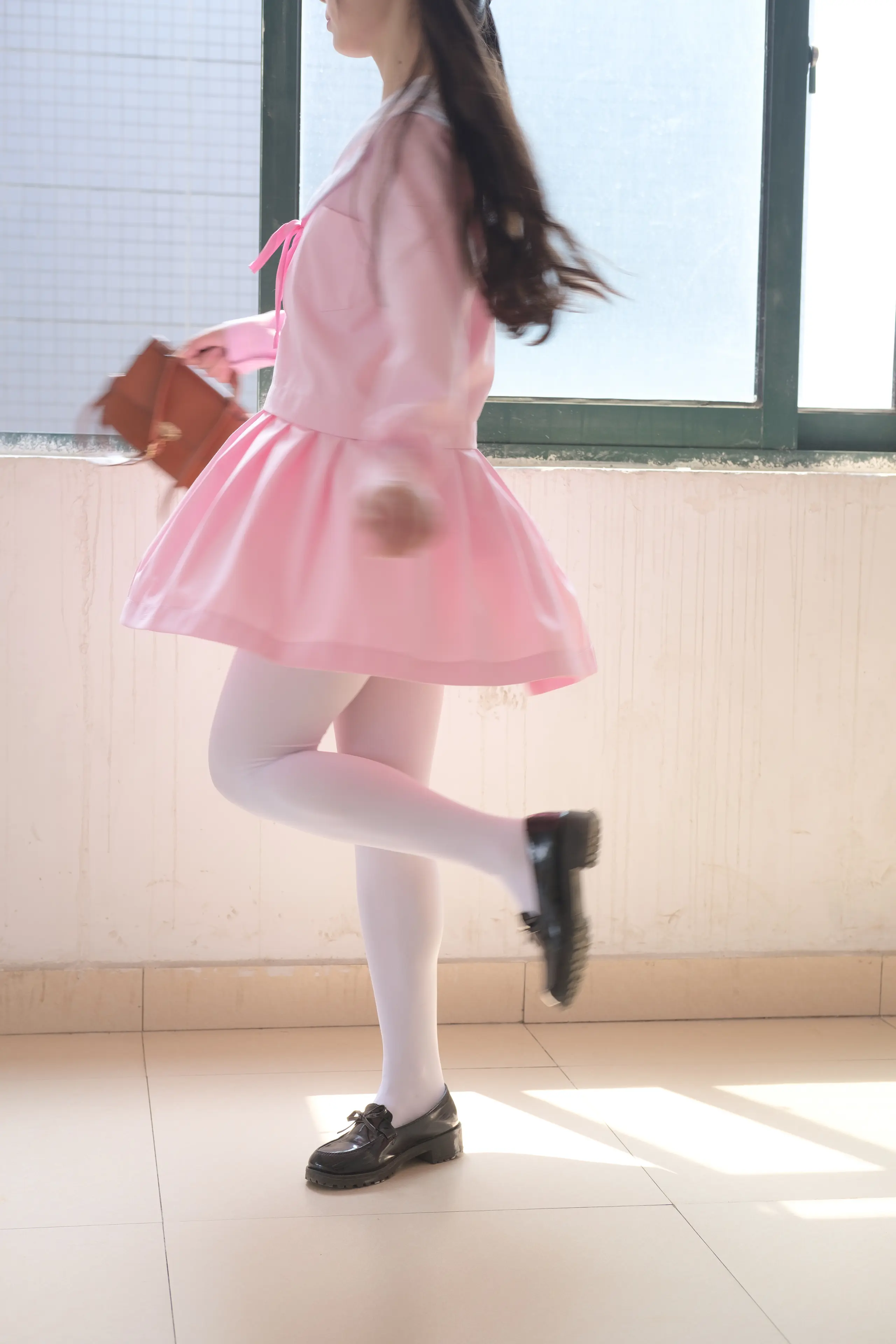 森萝财团 X JK粉色校服白丝 [113P]