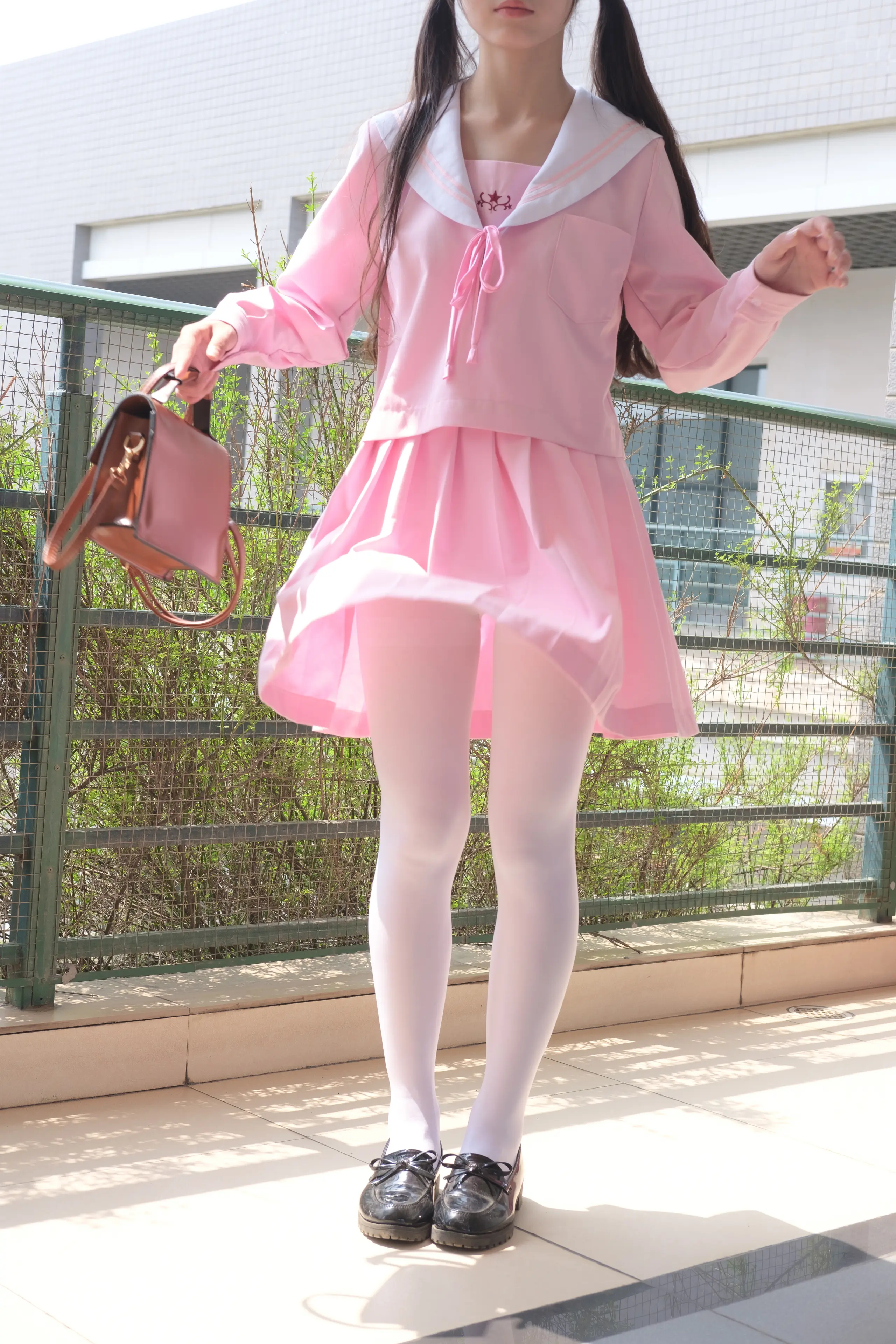 森萝财团 X JK粉色校服白丝 [113P]