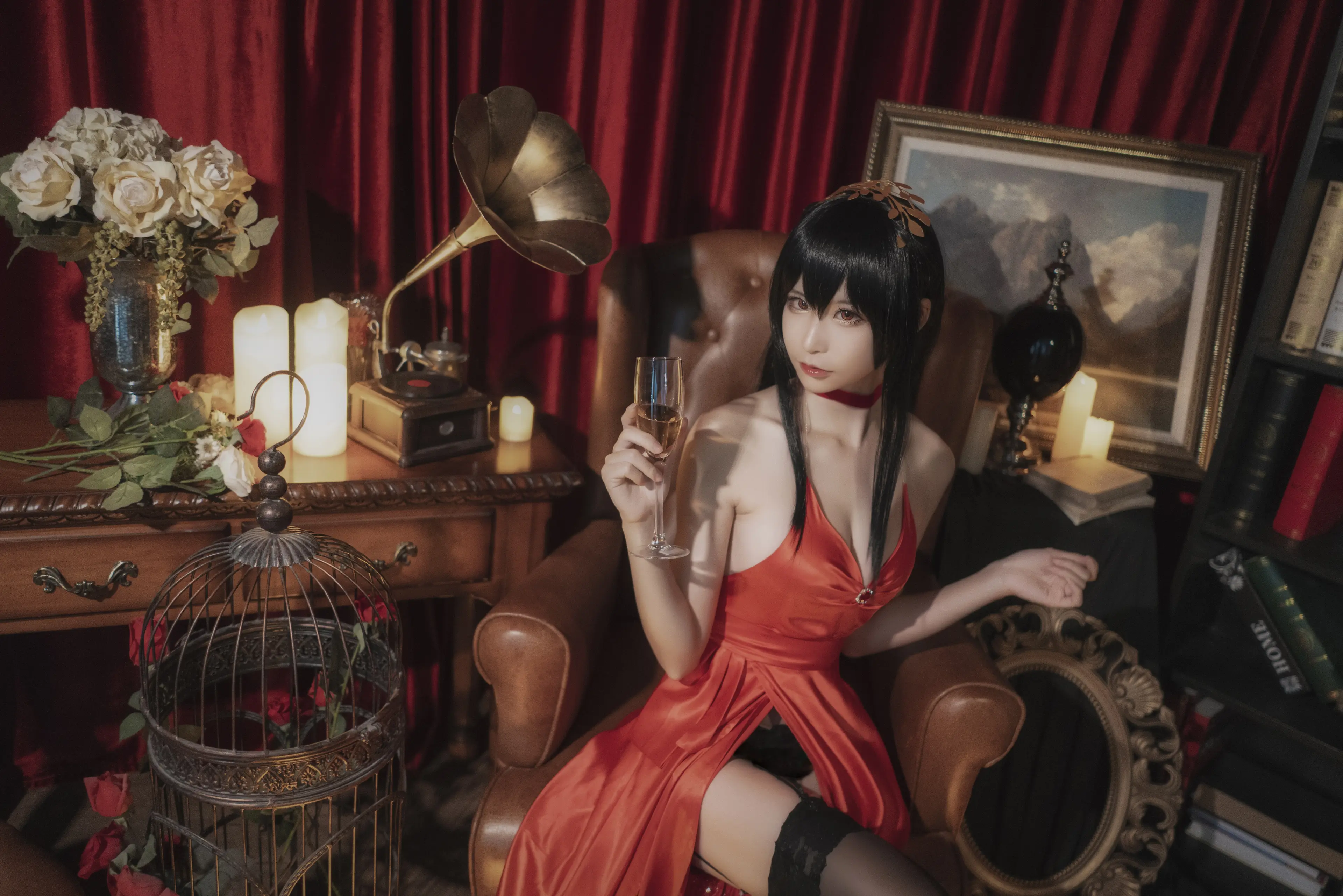 爱老师_PhD 大凤 毒苹果礼服 [6P]