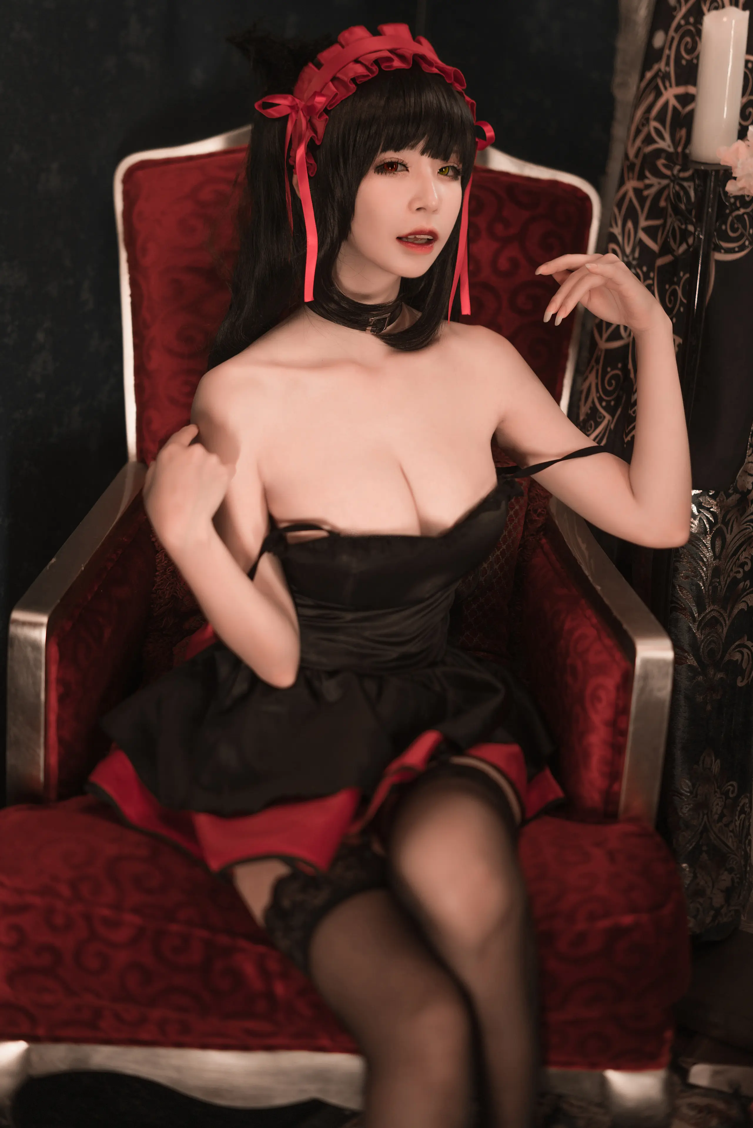 爱老师_PhD 狂三 猫咪内衣 [9P]