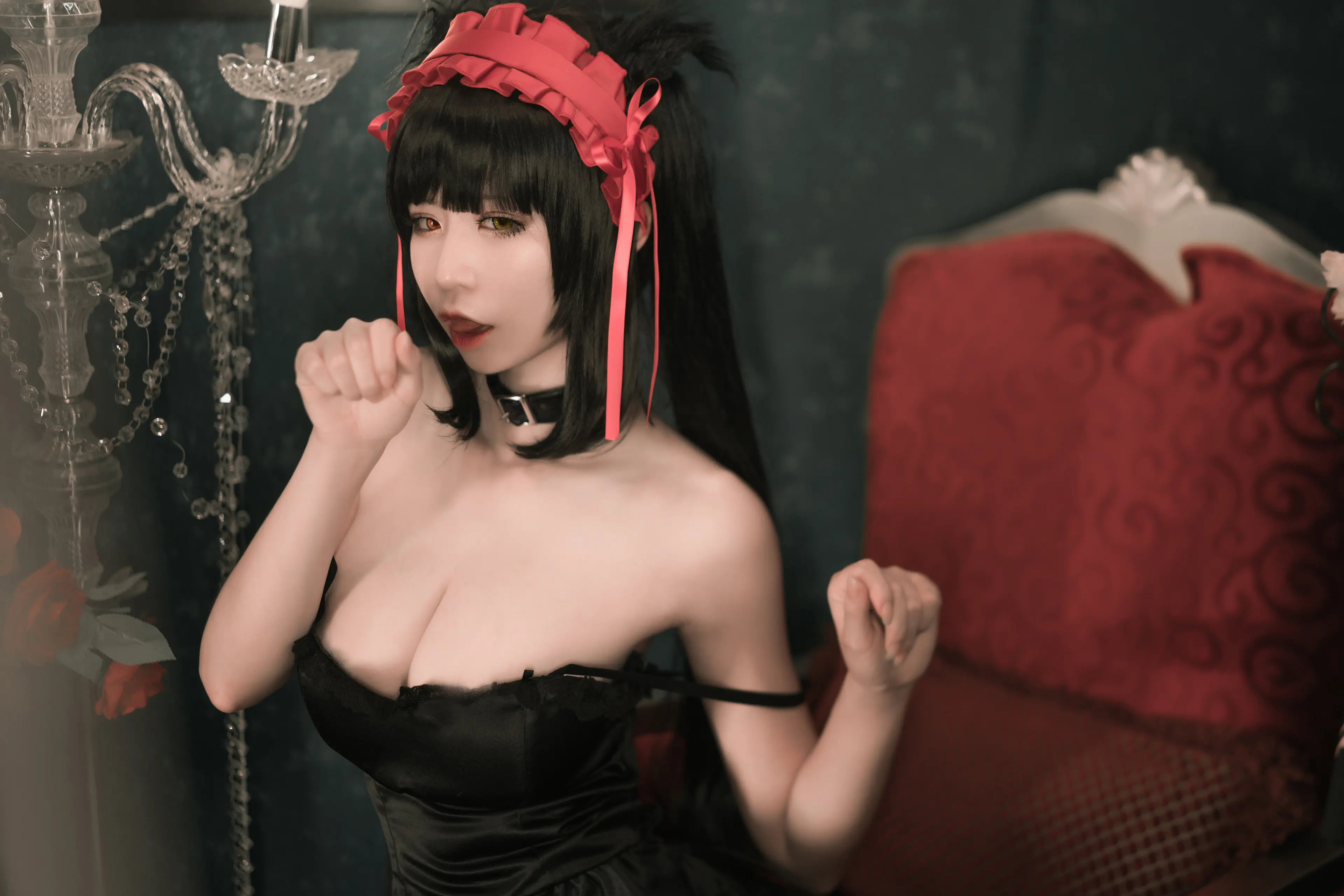 爱老师_PhD 狂三 猫咪内衣 [9P]