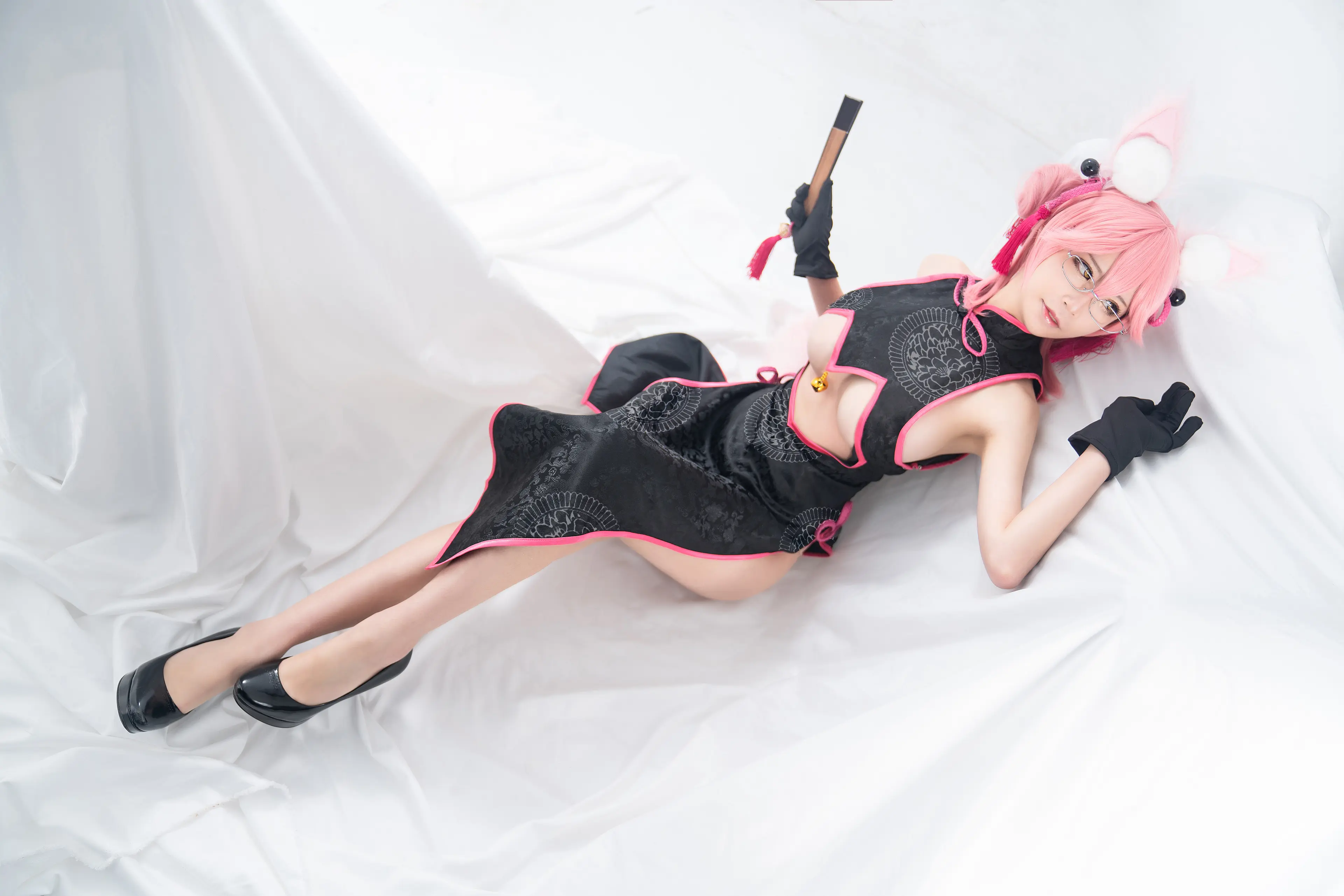 爱老师_PhD 玉藻前 旗袍 [17P]