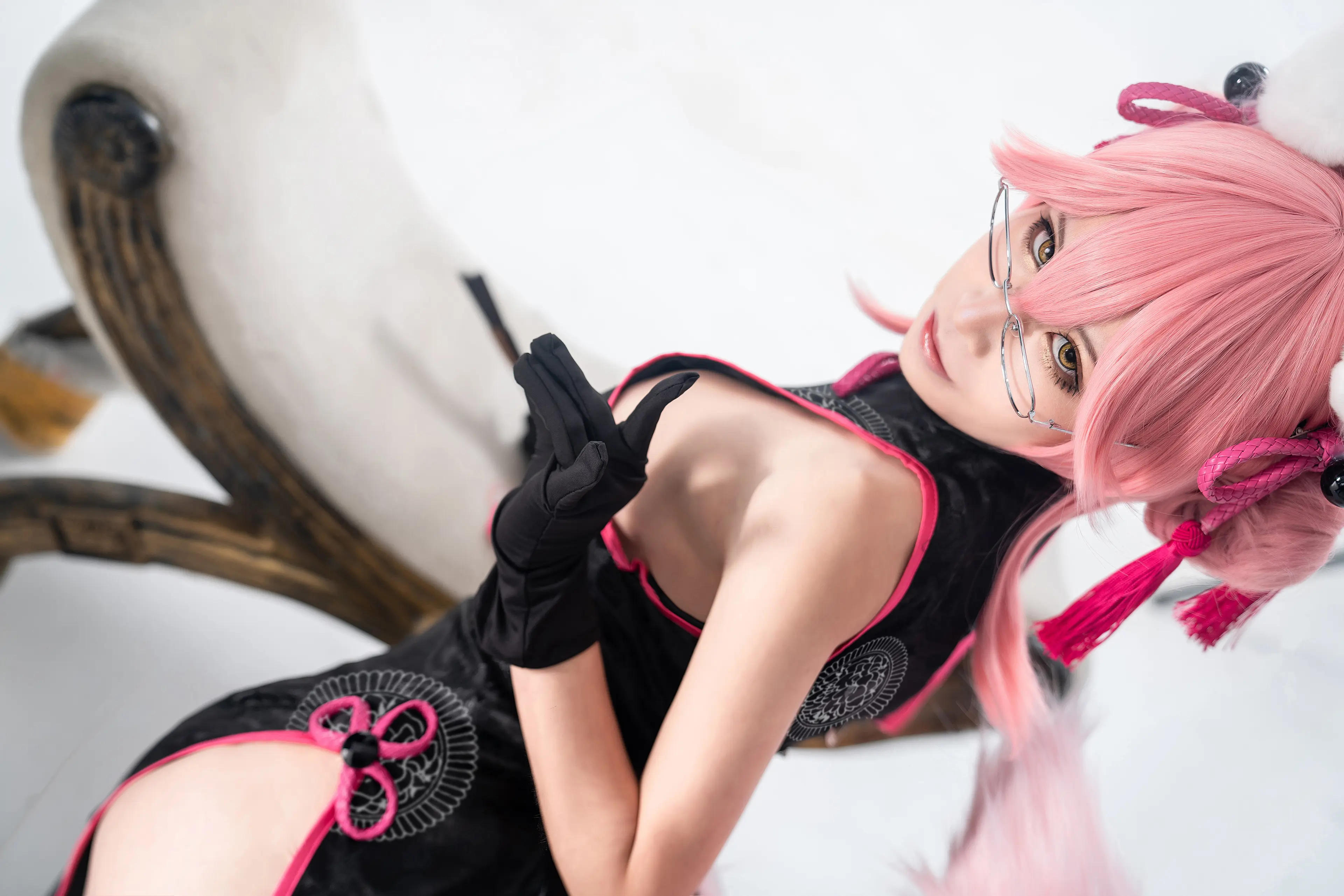 爱老师_PhD 玉藻前 旗袍 [17P]