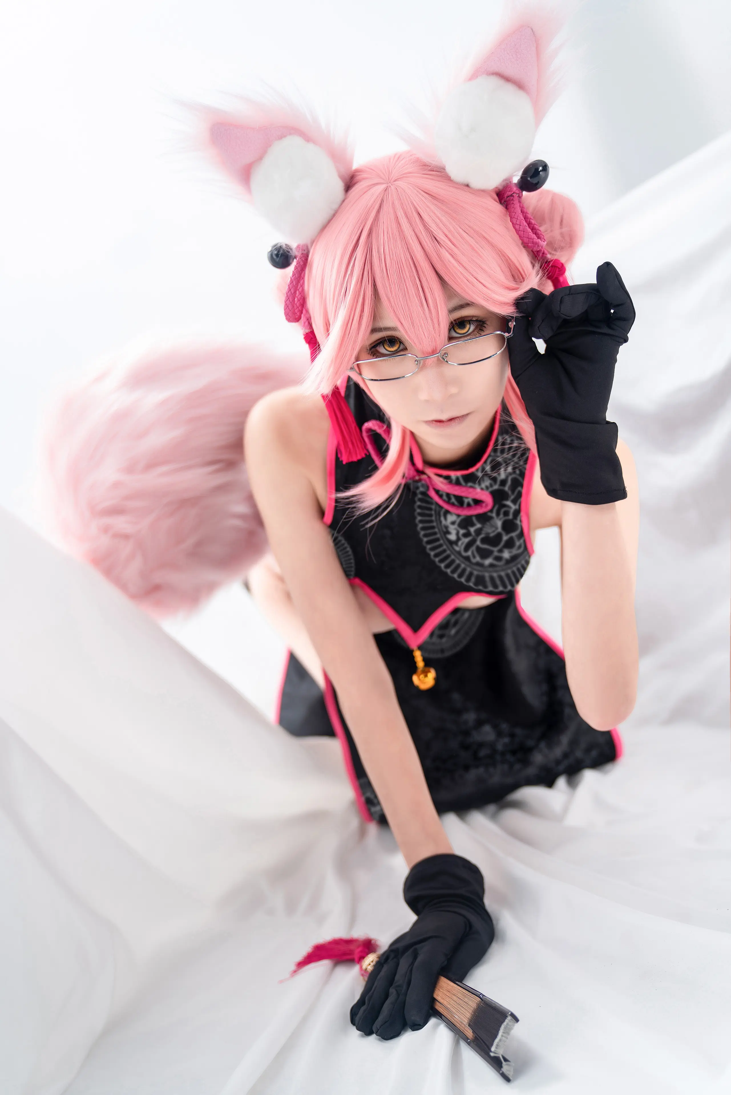 爱老师_PhD 玉藻前 旗袍 [17P]