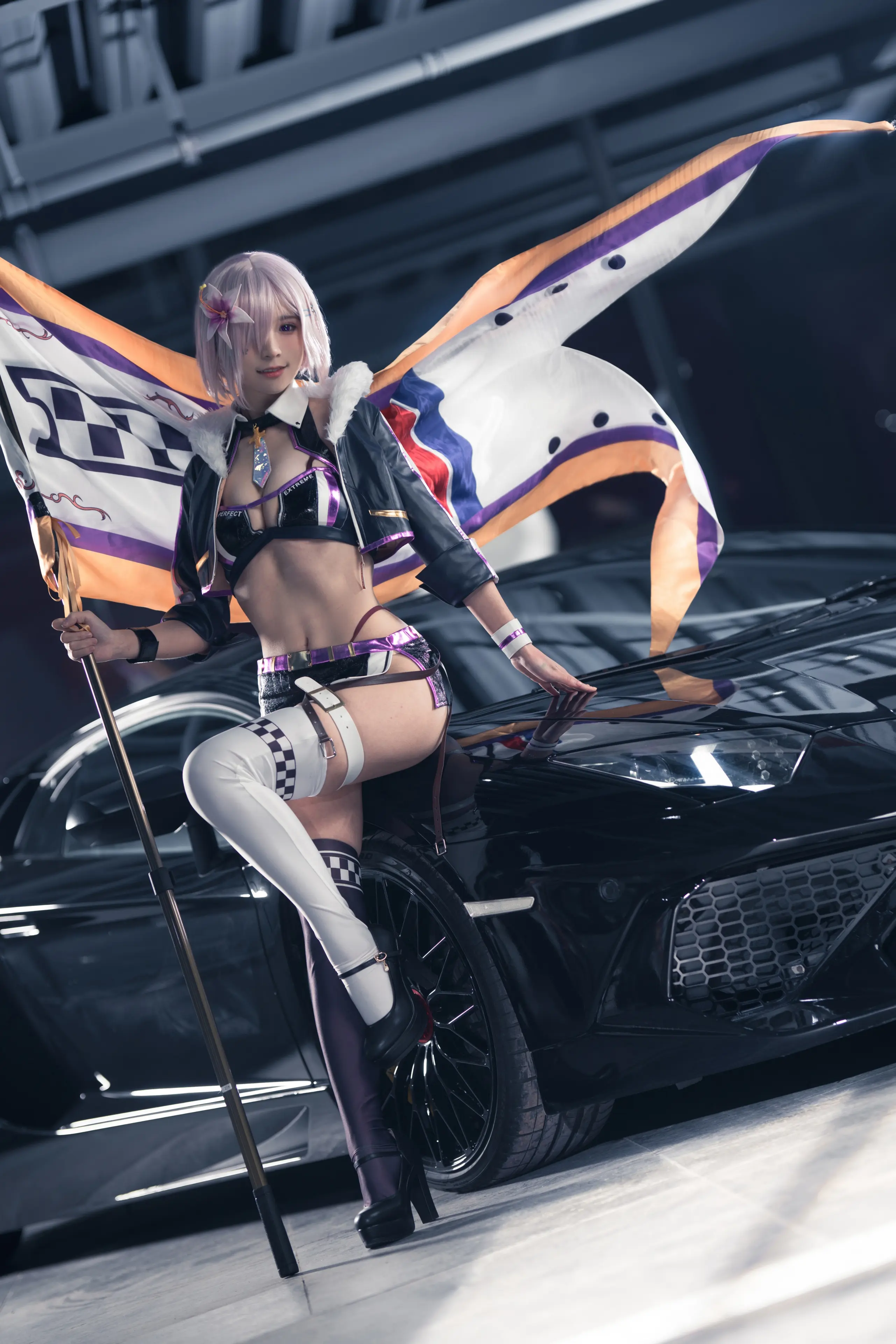 爱老师_PhD 玛修 黑枪呆 同人赛车 [27P]