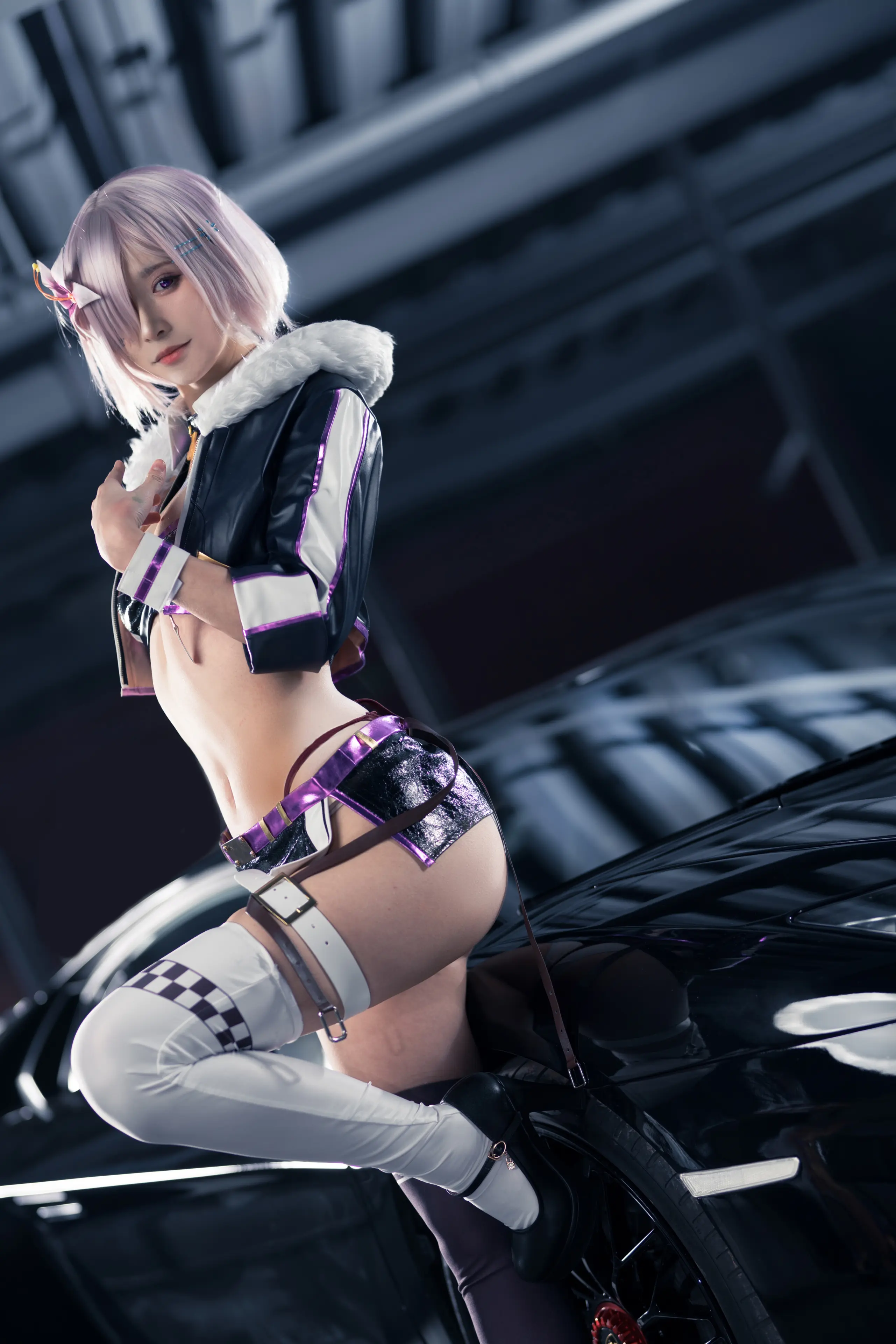 爱老师_PhD 玛修 黑枪呆 同人赛车 [27P]